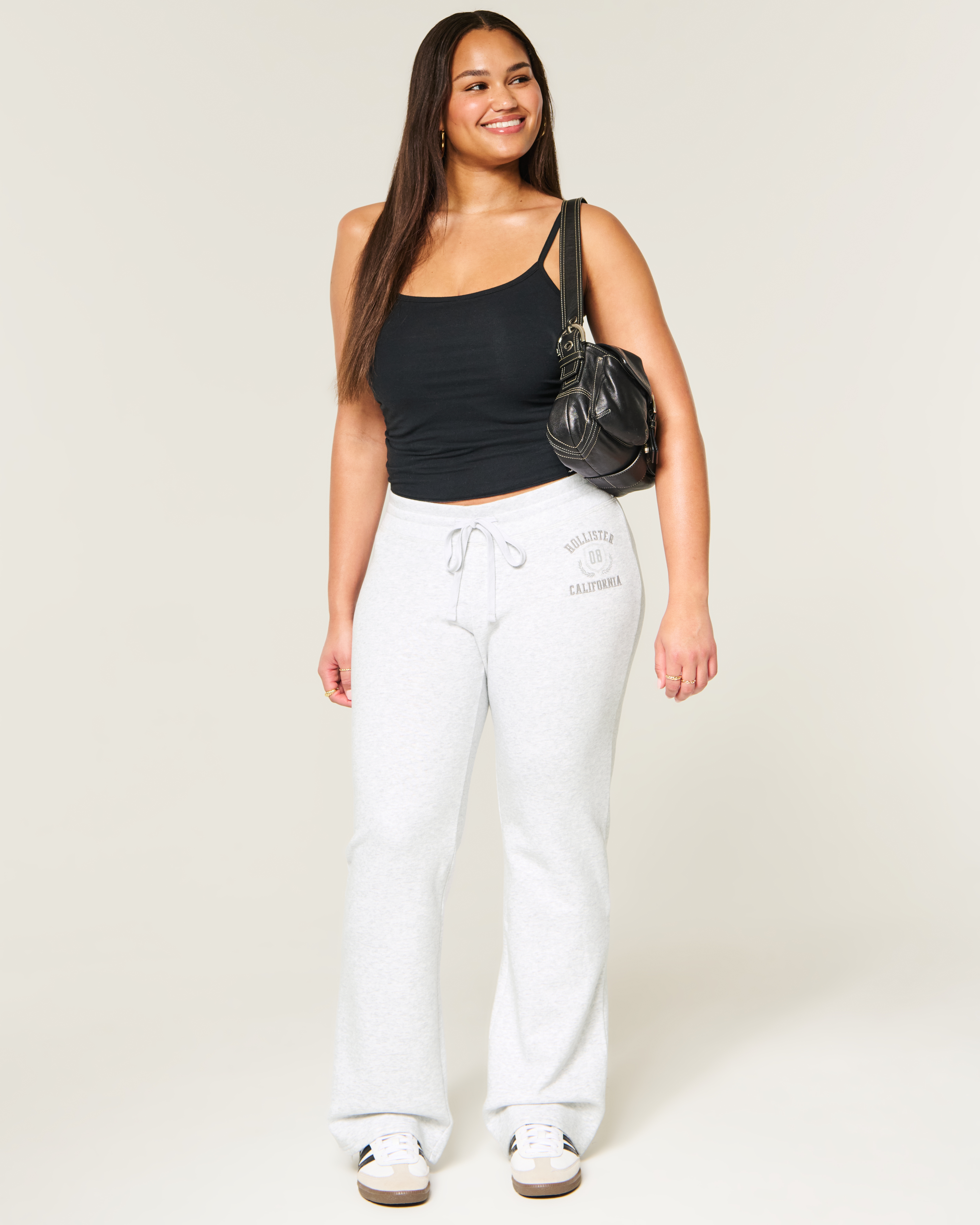 Logo Graphic Bootcut Sweatpants
