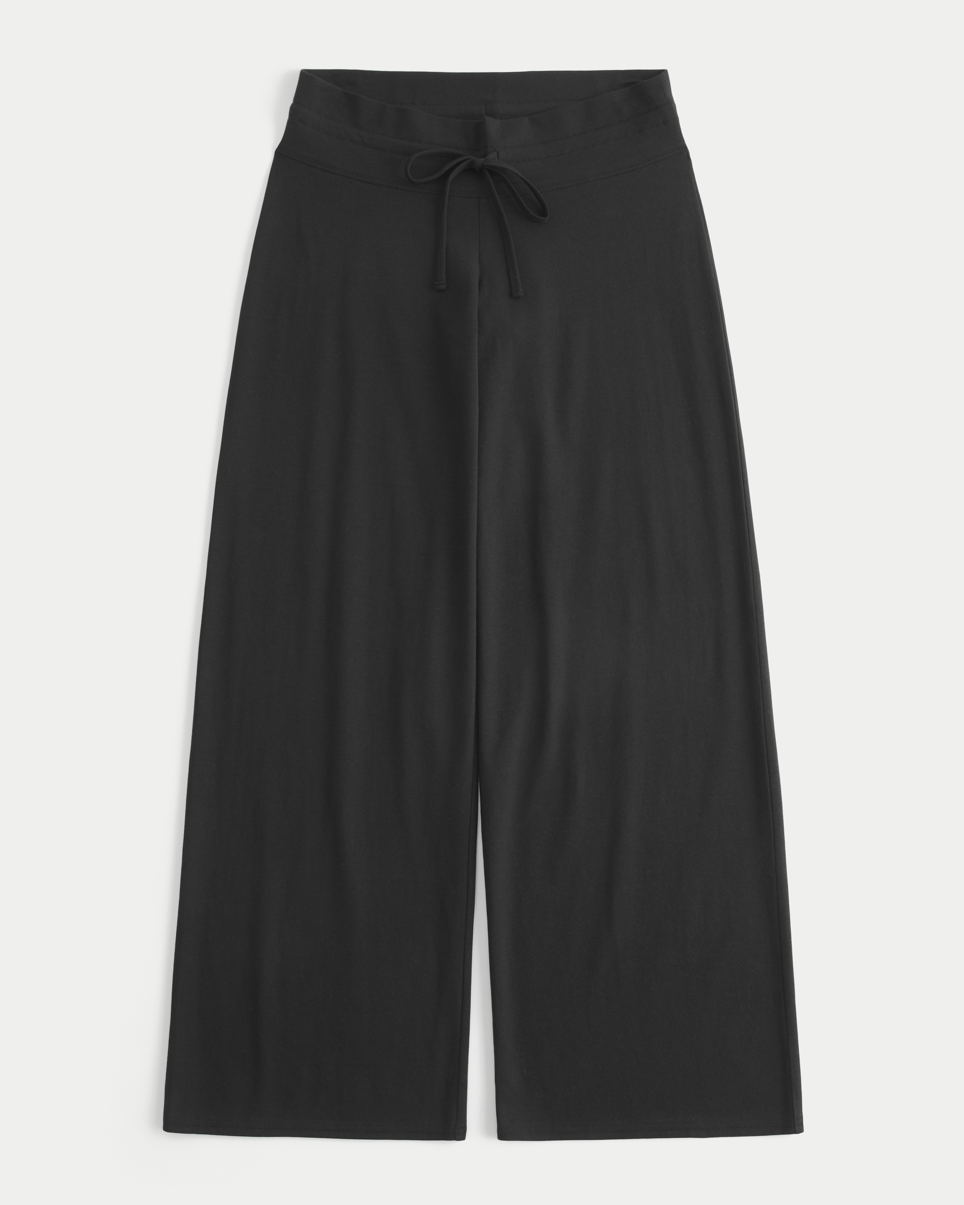 Knit Wide-Leg Pants