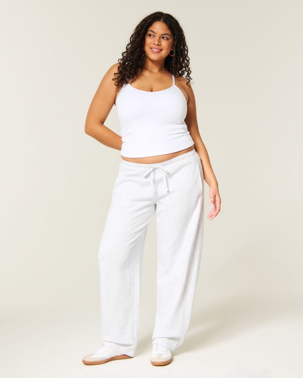 Low-Rise Barrel Sweatpants