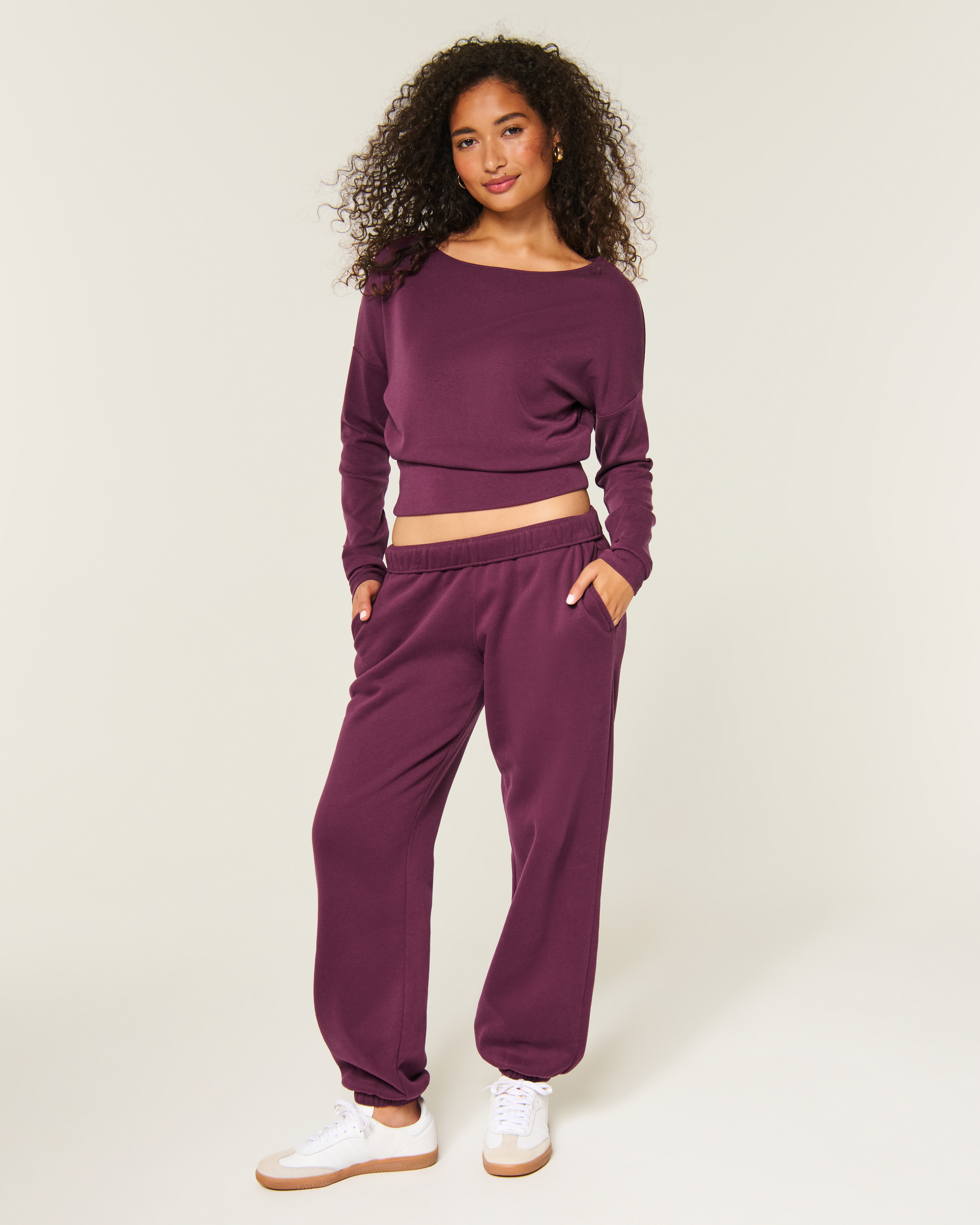 Low-Rise Fleece Joggers