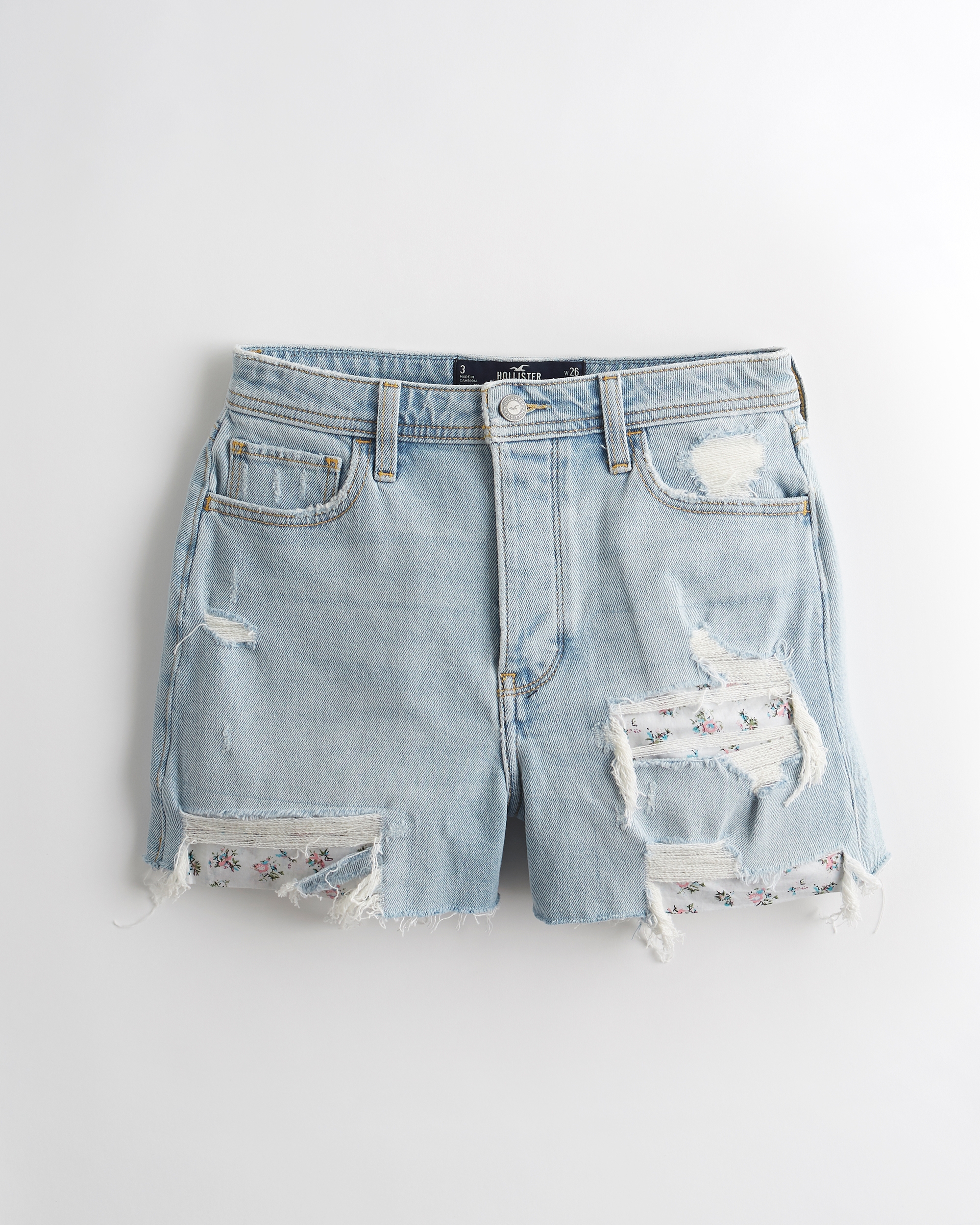 hollister school shorts