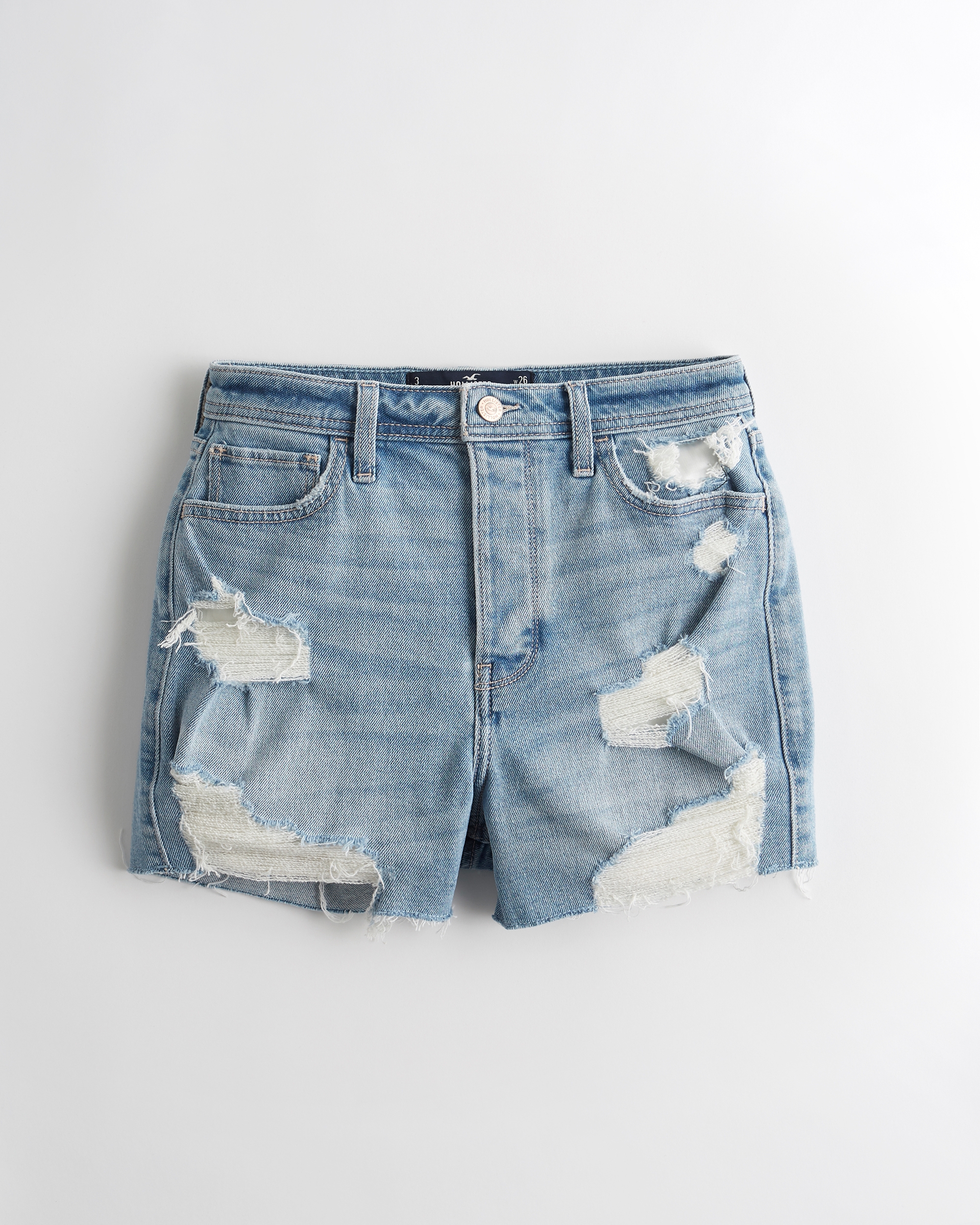hollister green shorts