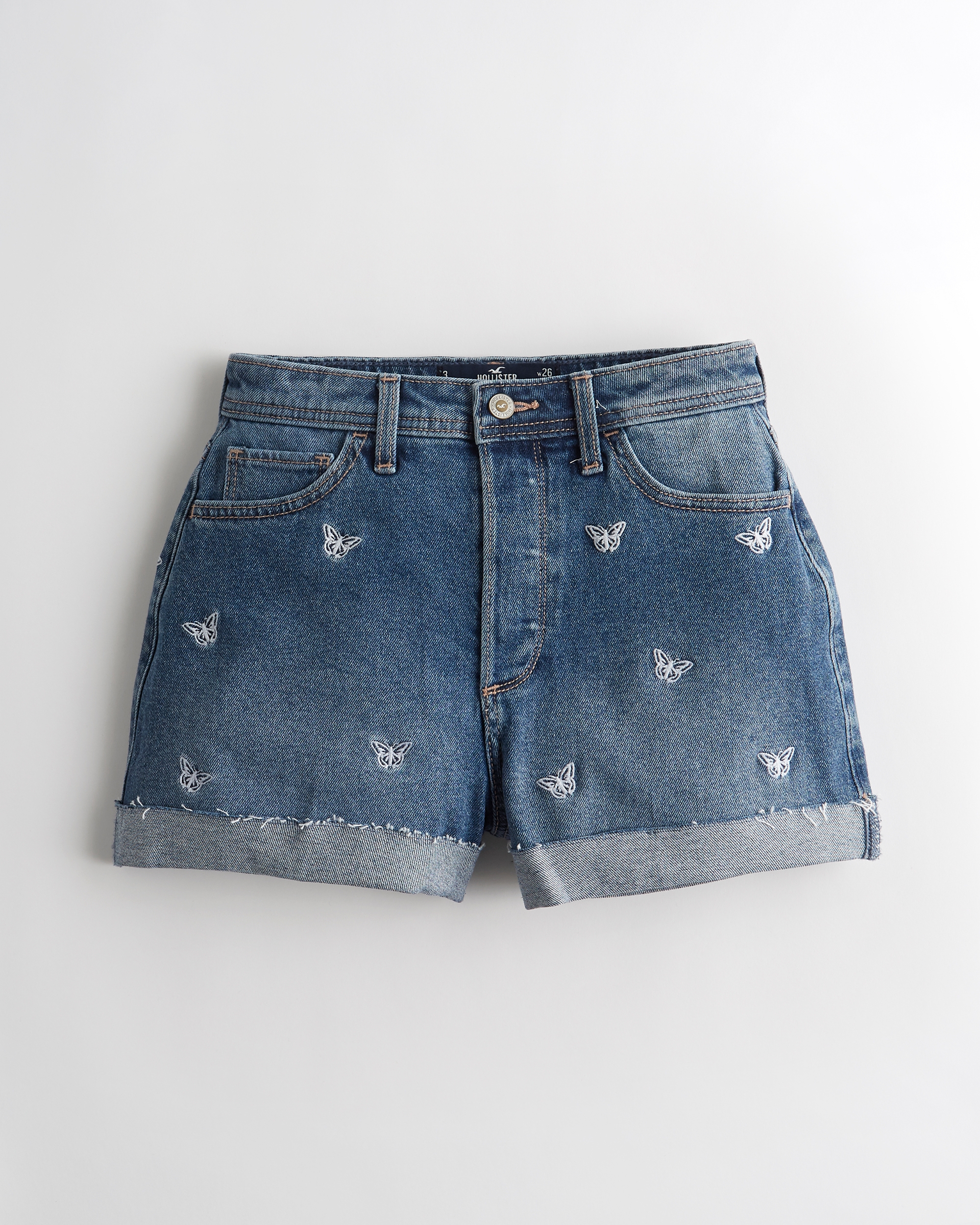 hollister low rise shorts