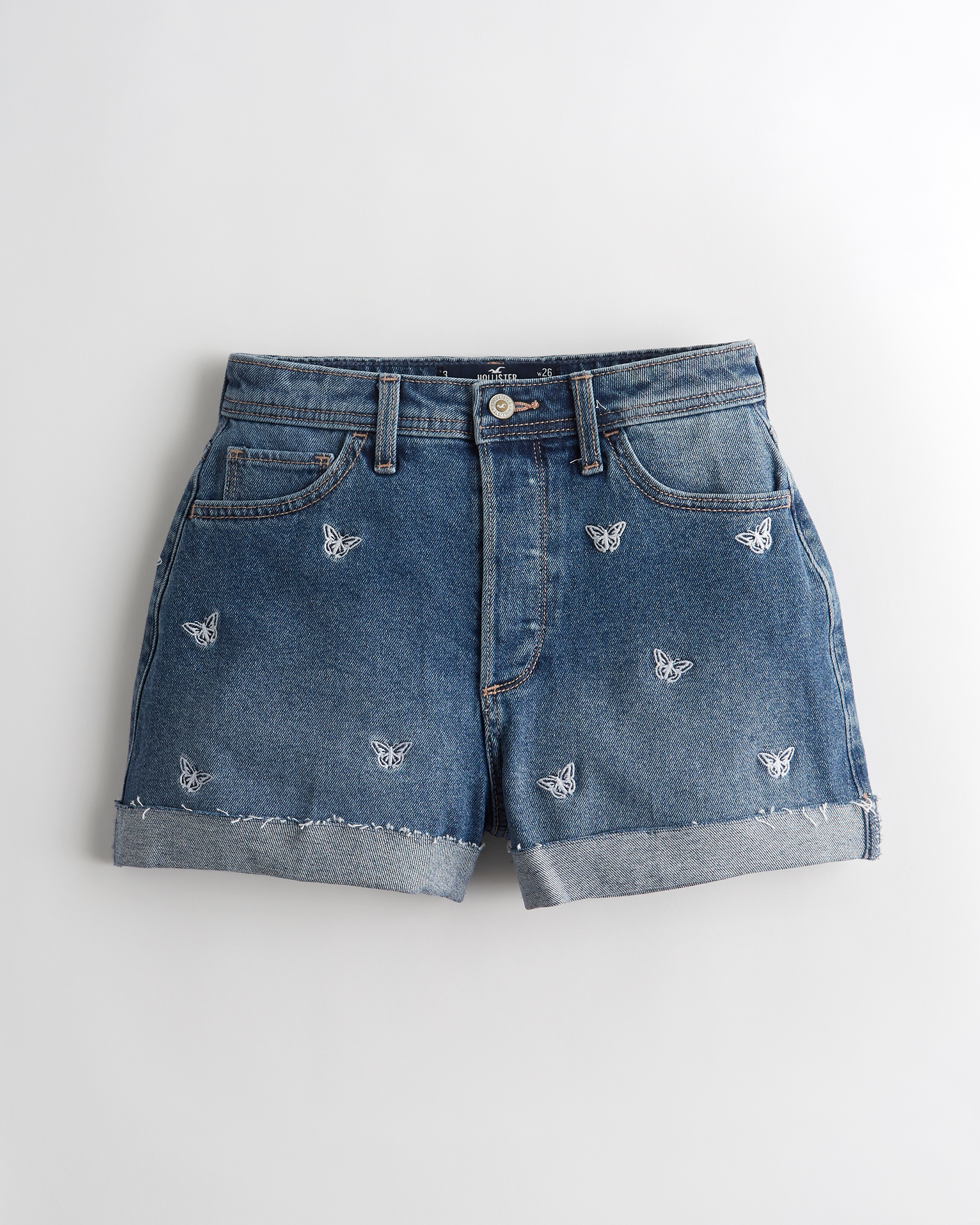 high waisted shorts hollister