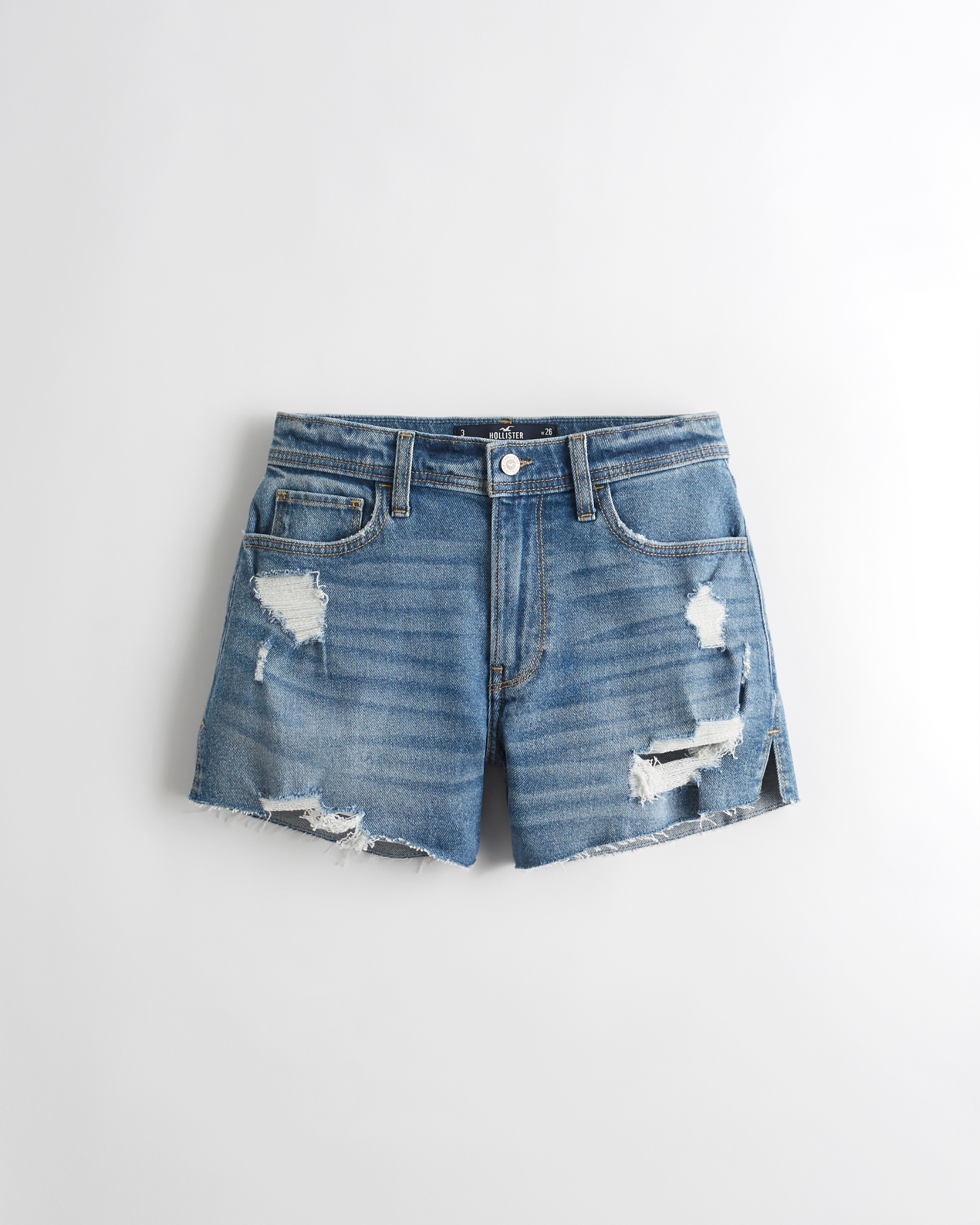 hollister jeans short length