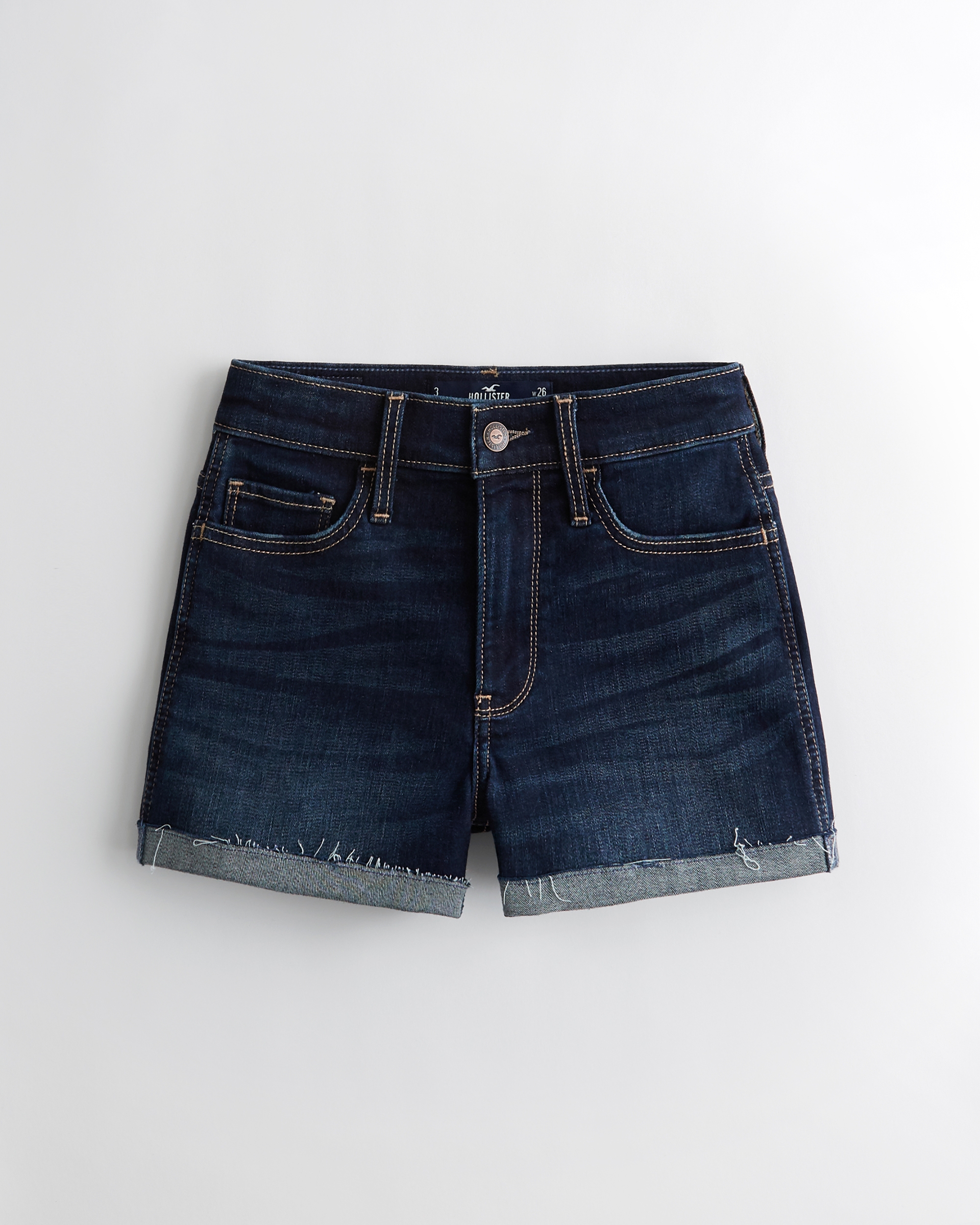 high waisted shorts hollister