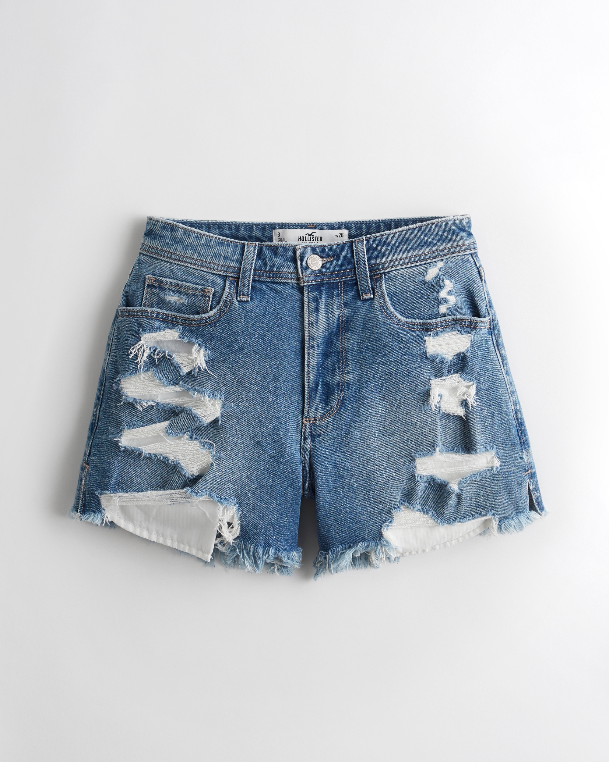 hollister mom shorts