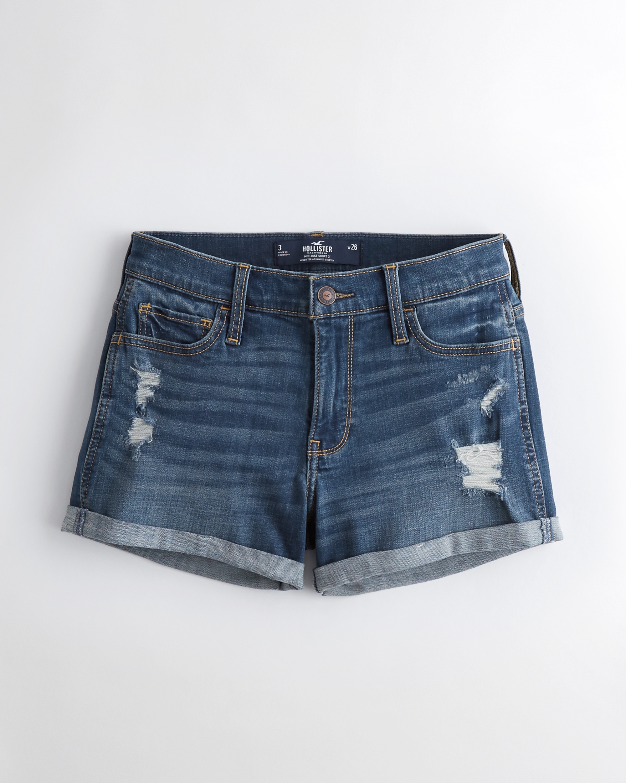 hollister jeans mid rise