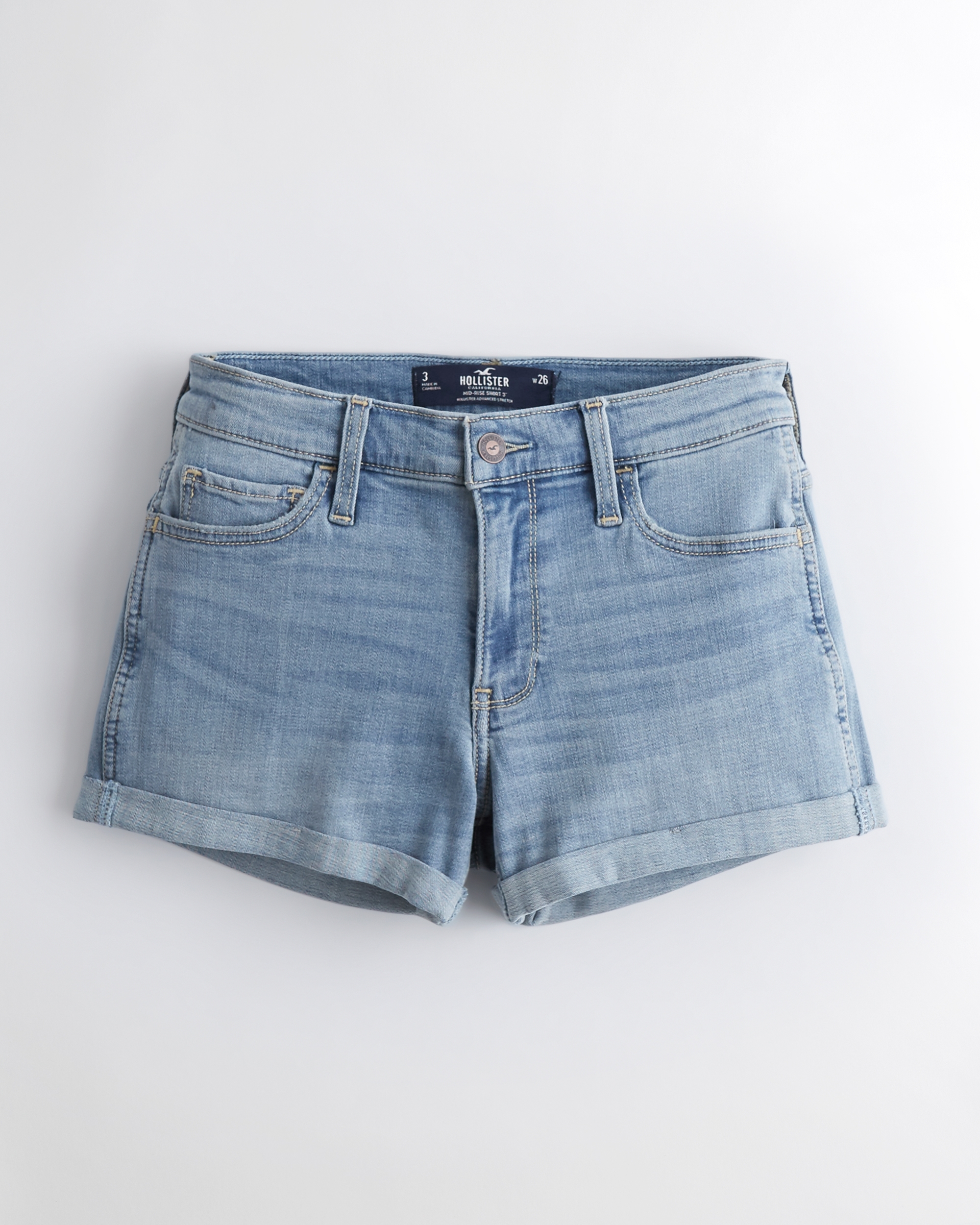 hollister jean shorts