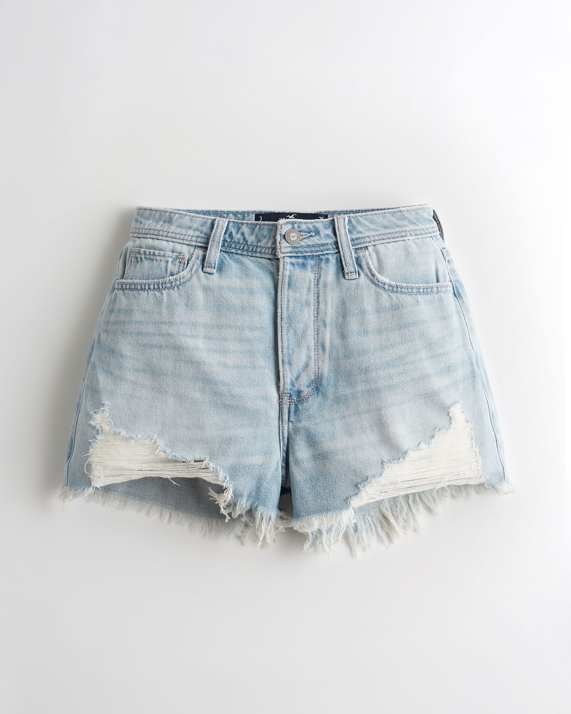 hollister mom jean shorts