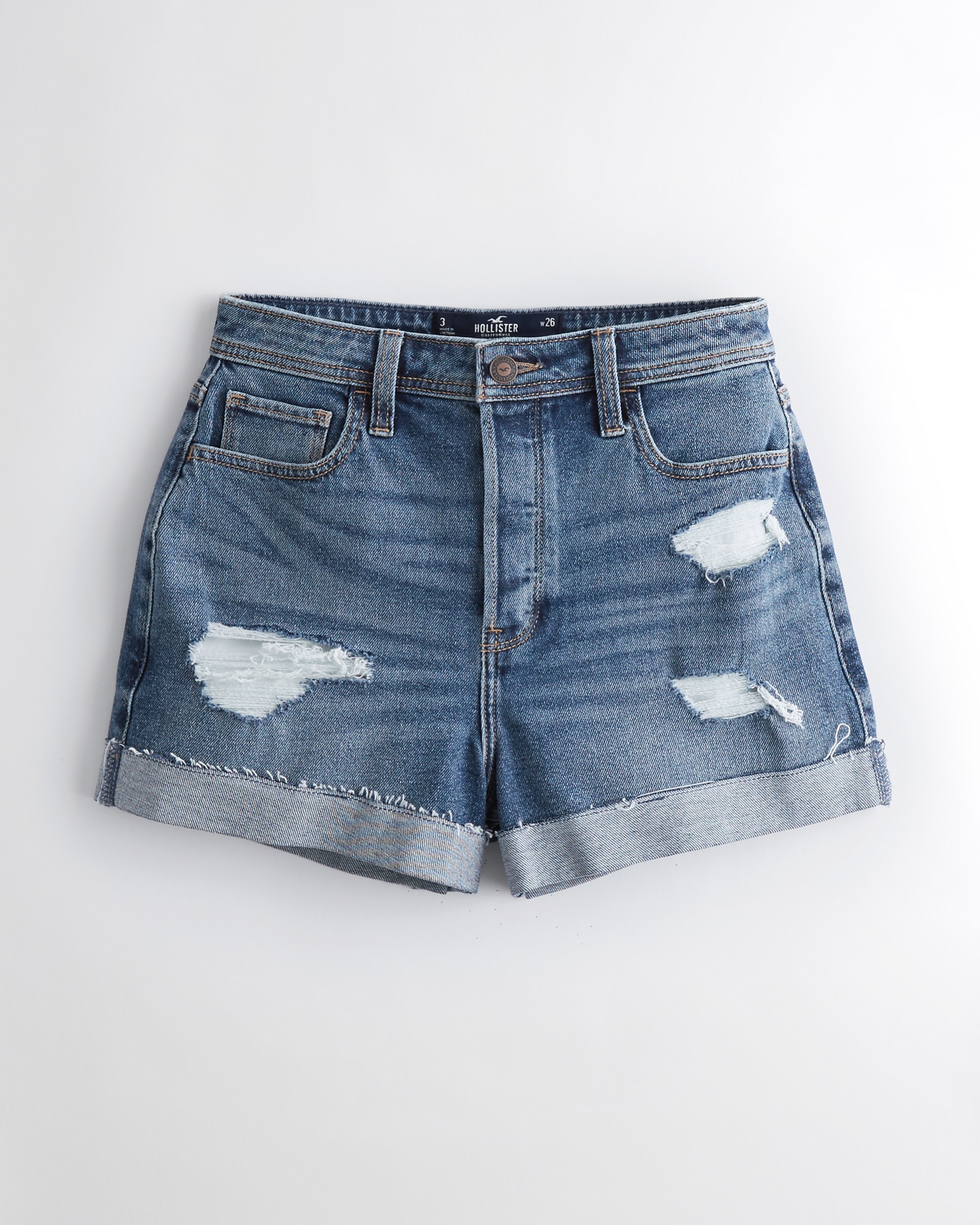 hollister jean shorts