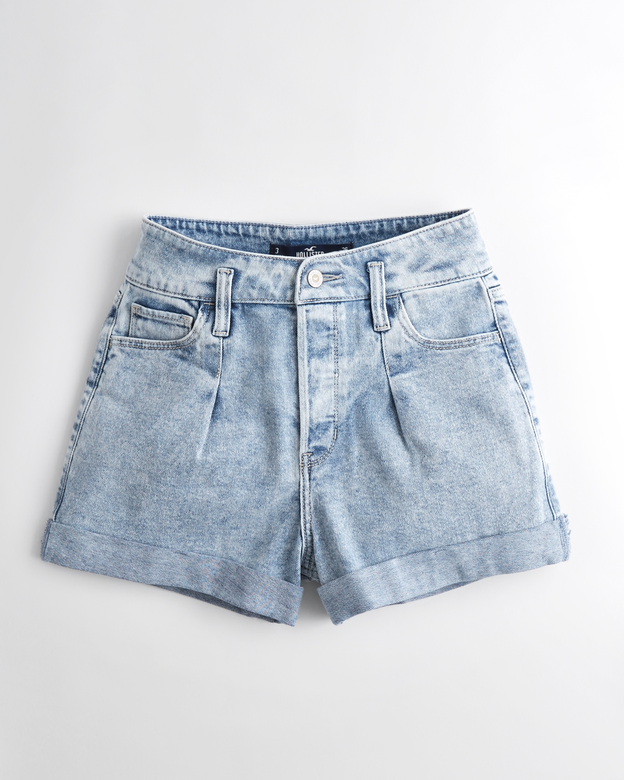 hollister mom shorts