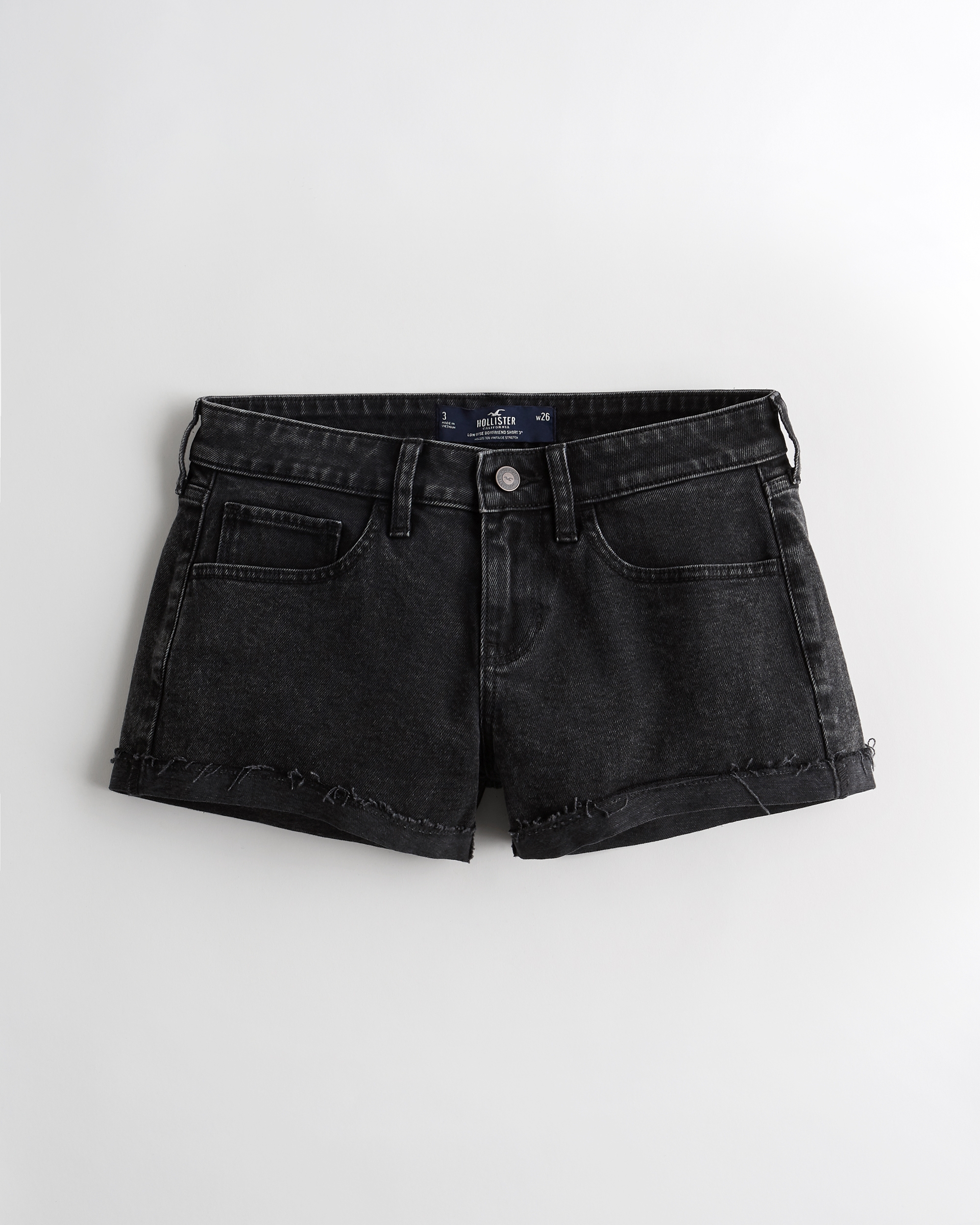 hollister low rise boyfriend shorts