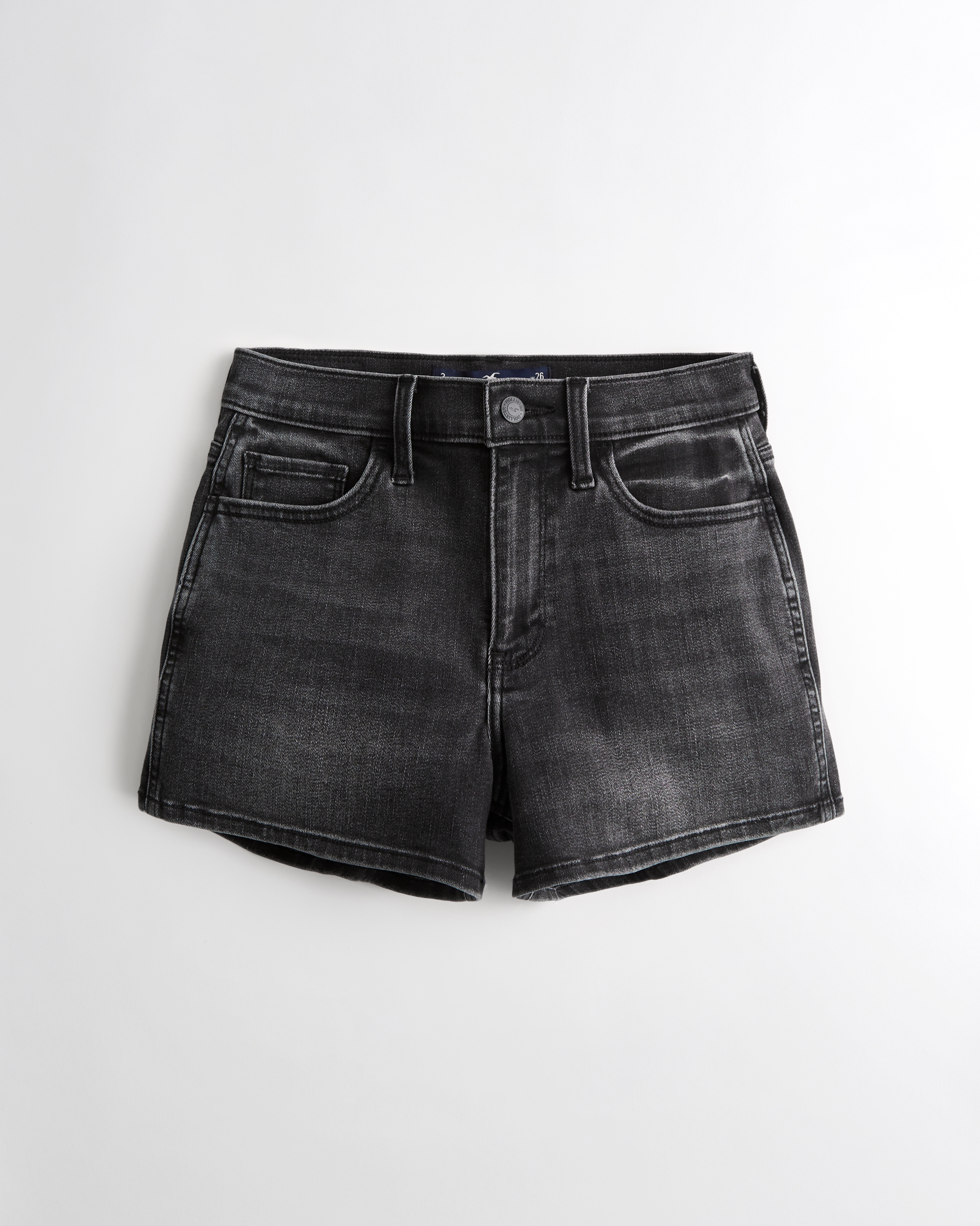 hollister super skinny denim shorts