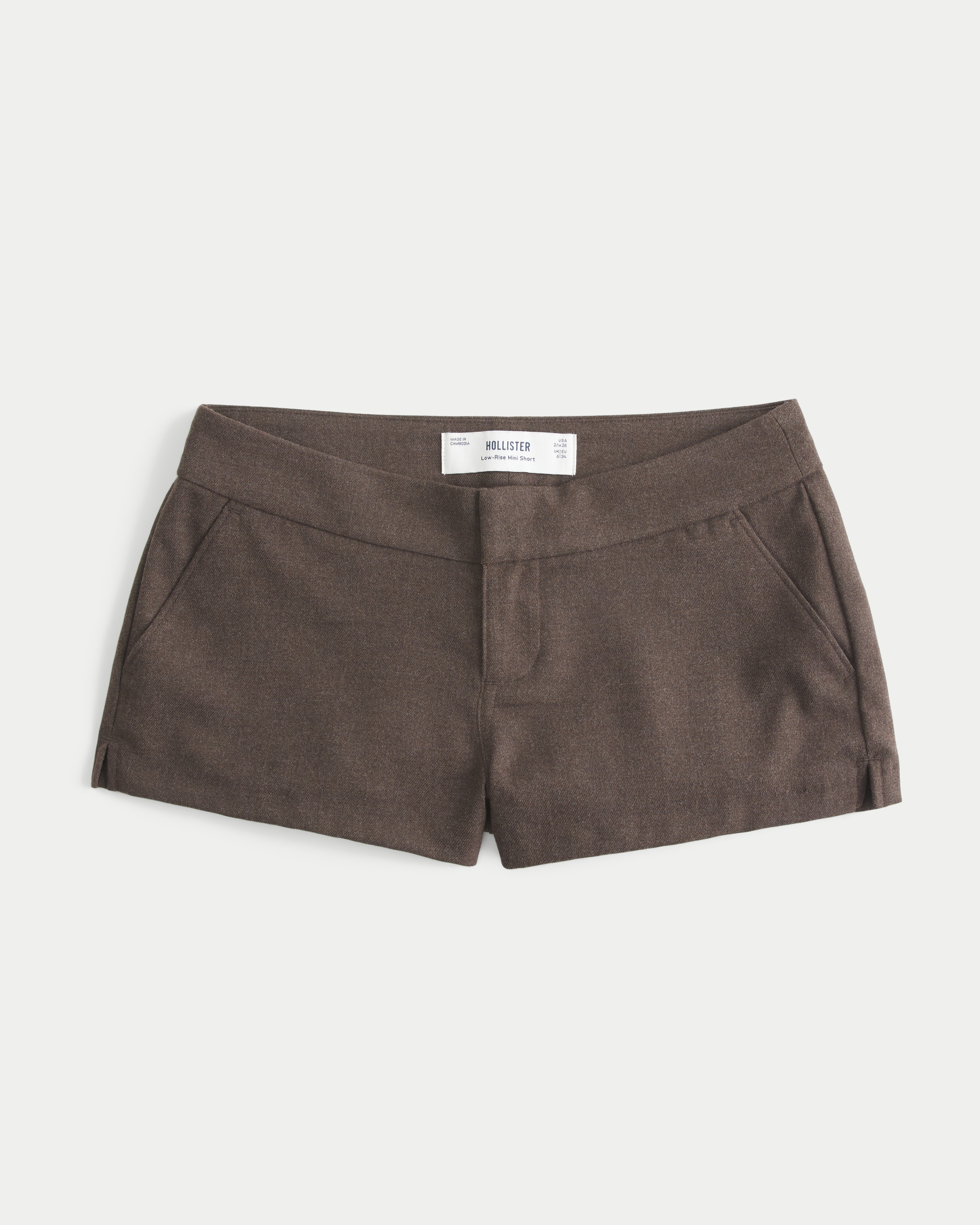 Low-Rise Mini Shorts