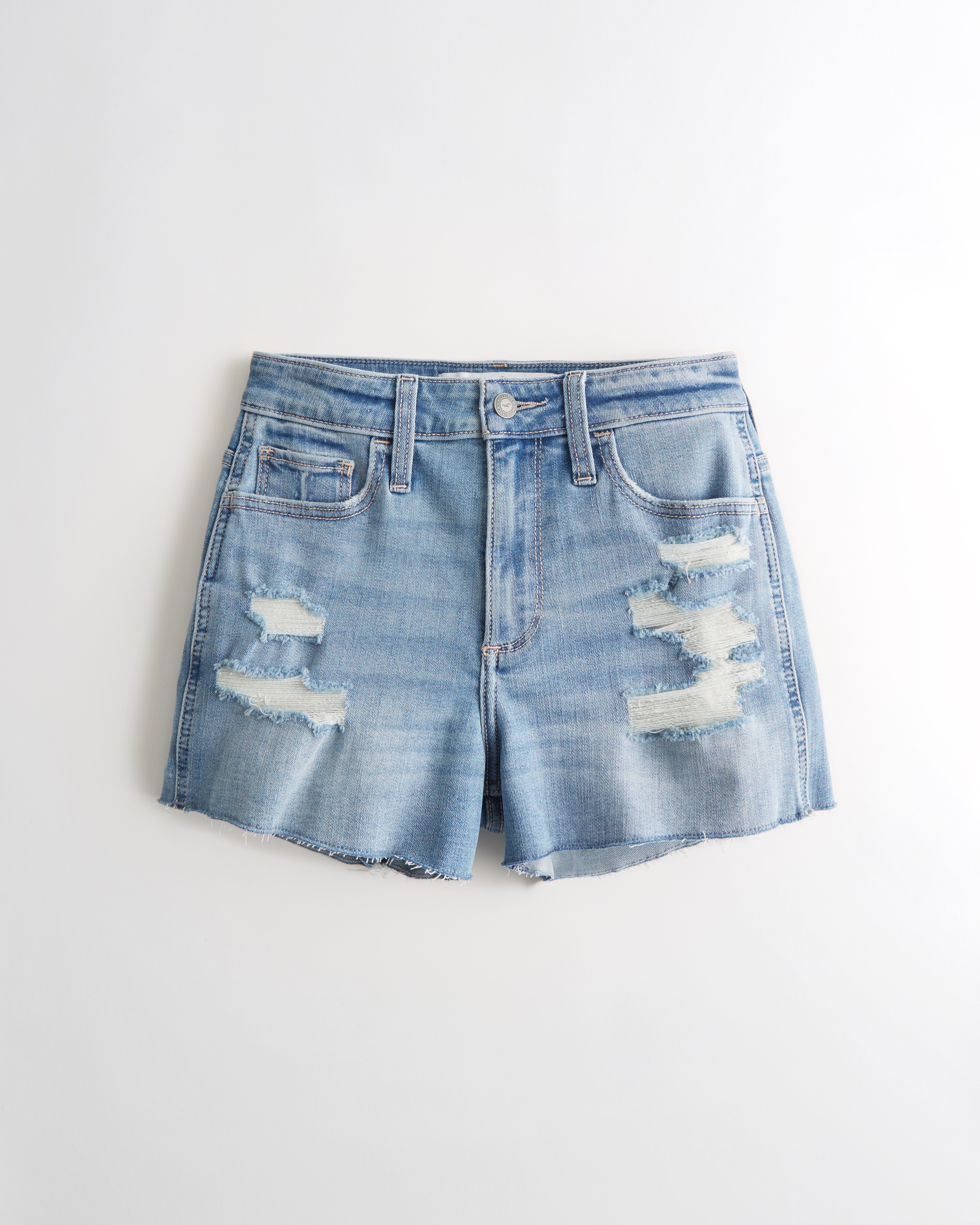 denim shorts hollister