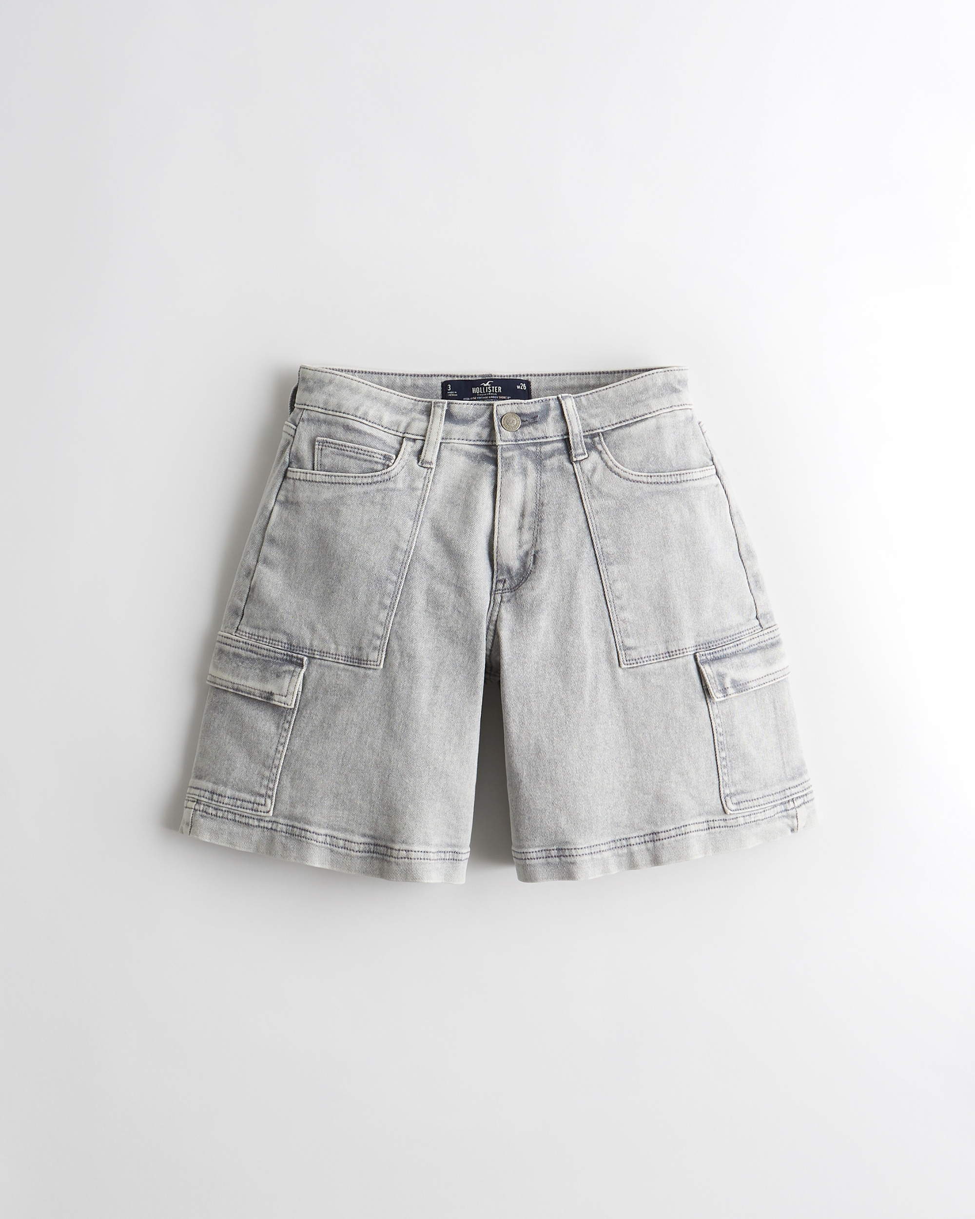 denim cargo short
