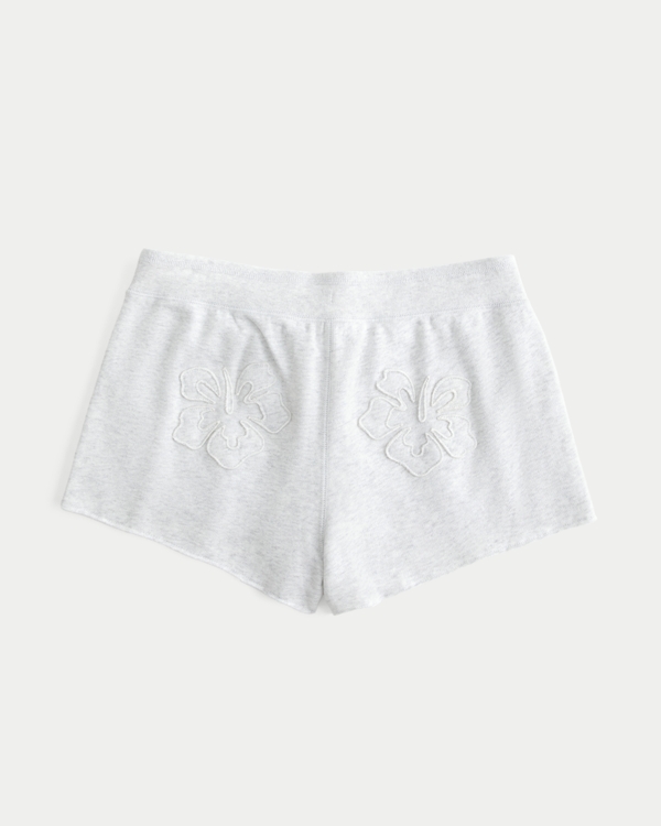 Women's Graphic Fleece Mini Shorts | Women's Bottoms | HollisterCo.com