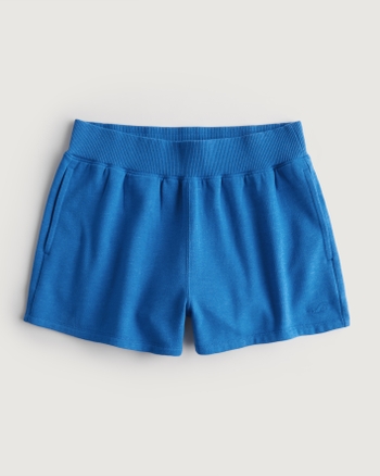 Women's Ultra High-Rise Fleece Dad Shorts | Women's Clearance ...