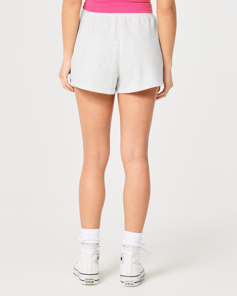 Women's Feel Good Ultra High-Rise Fleece Dad Shorts