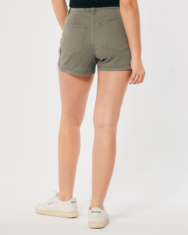 Caslon® Women's 9-Inch Stretch Cotton Twill Shorts