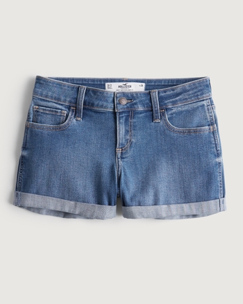 Hollister denim shorts for women discount