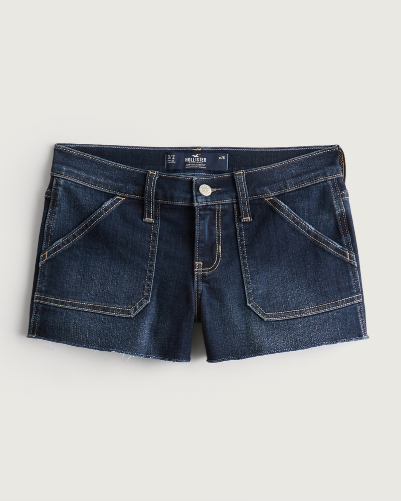 Hollister short best sale shorts low rise