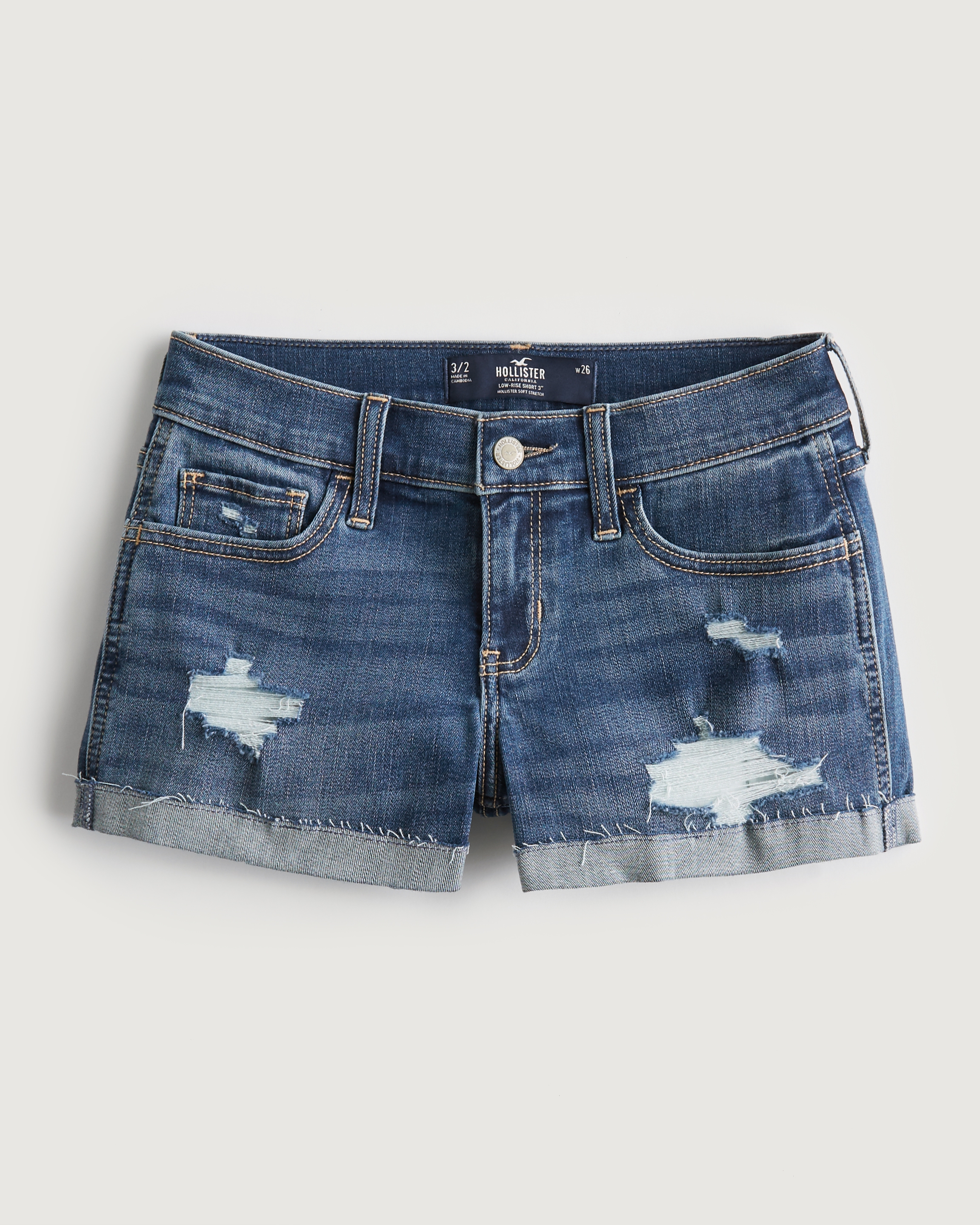 Bermuda hollister hot sale jeans