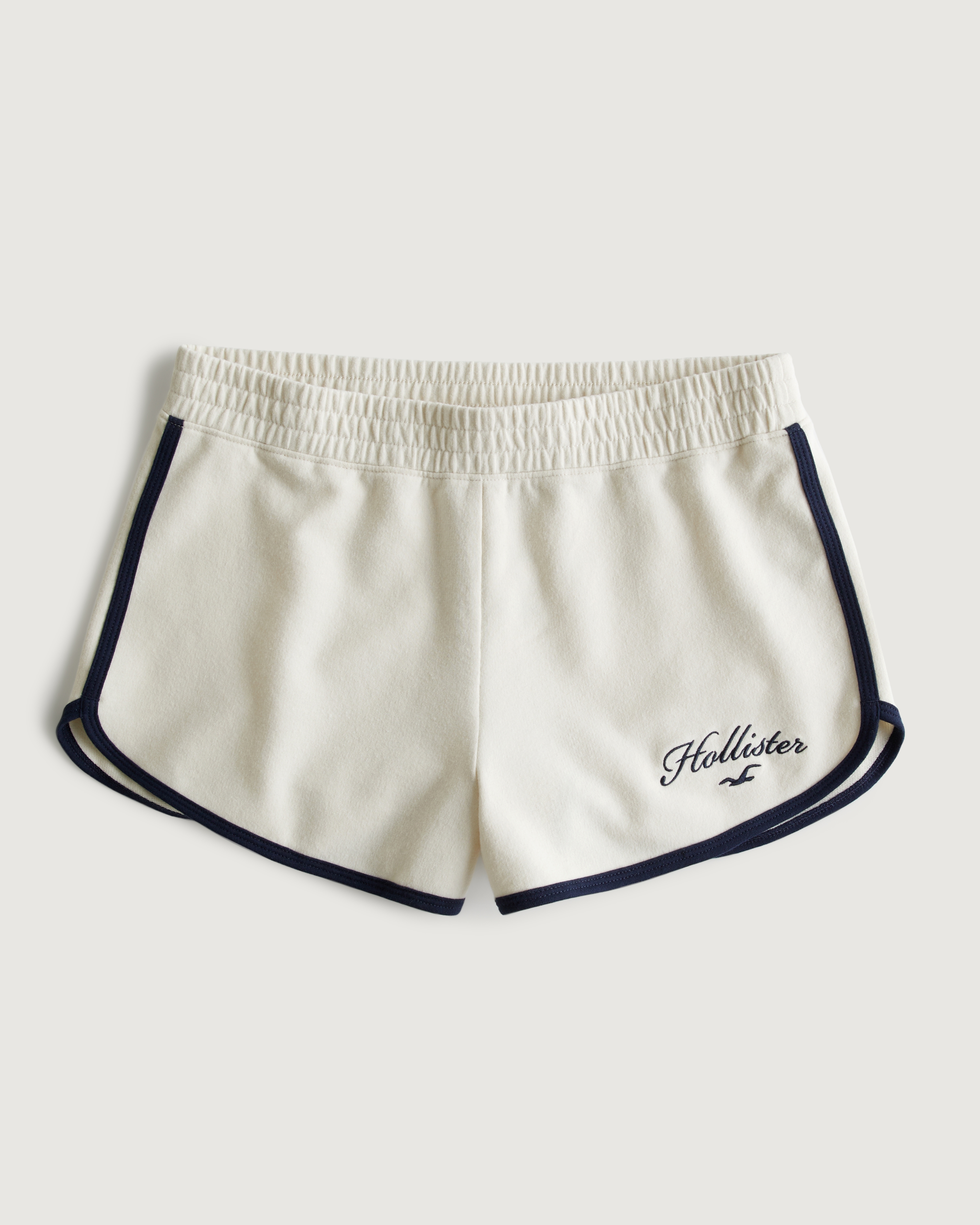 Hollister high rise on sale curved hem shorts