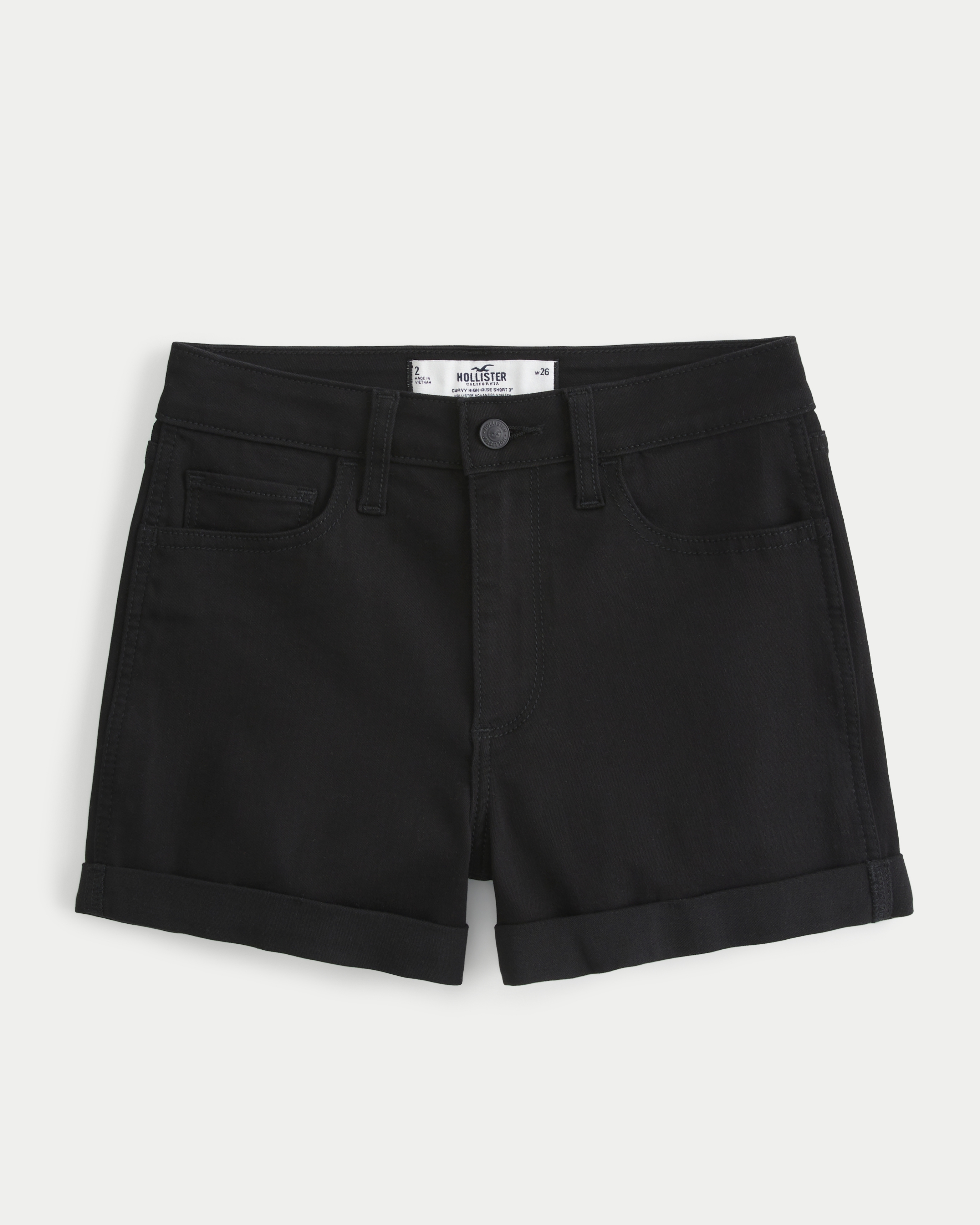 High waisted shorts hollister hotsell