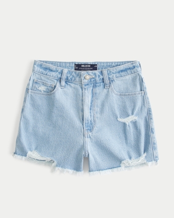 High rise cheap shorts hollister