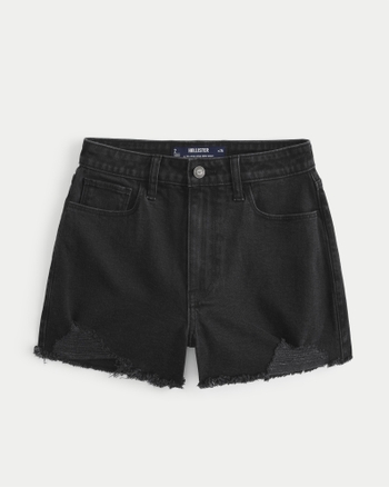 Hollister mom jean shorts store