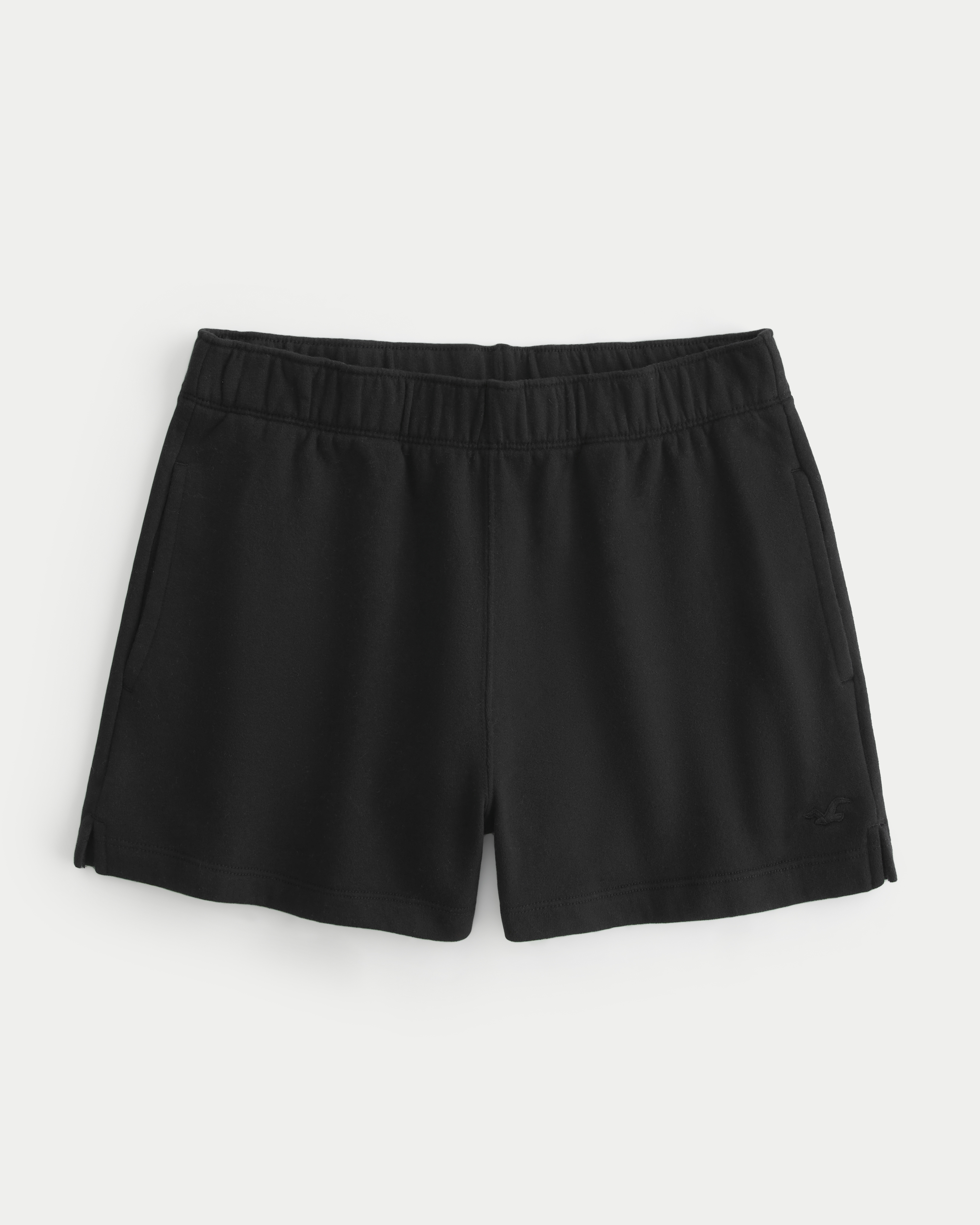 Adjustable Rise Fleece Shorts