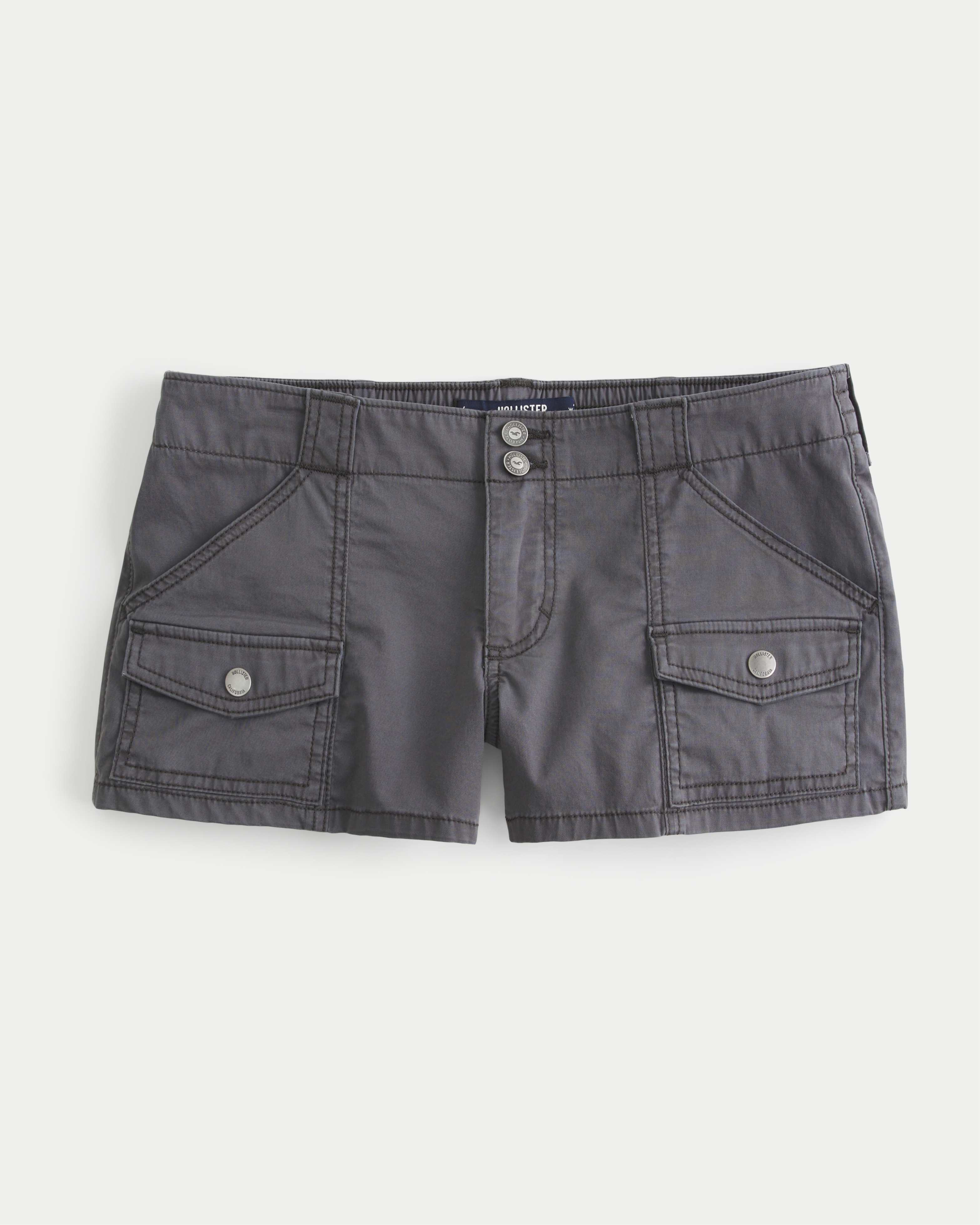 Women s Low Rise Cargo Shorts Women s Sale HollisterCo