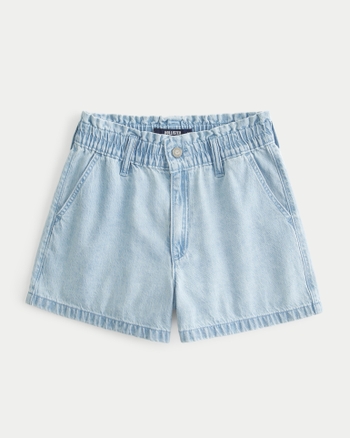 Hollister on sale paperbag shorts