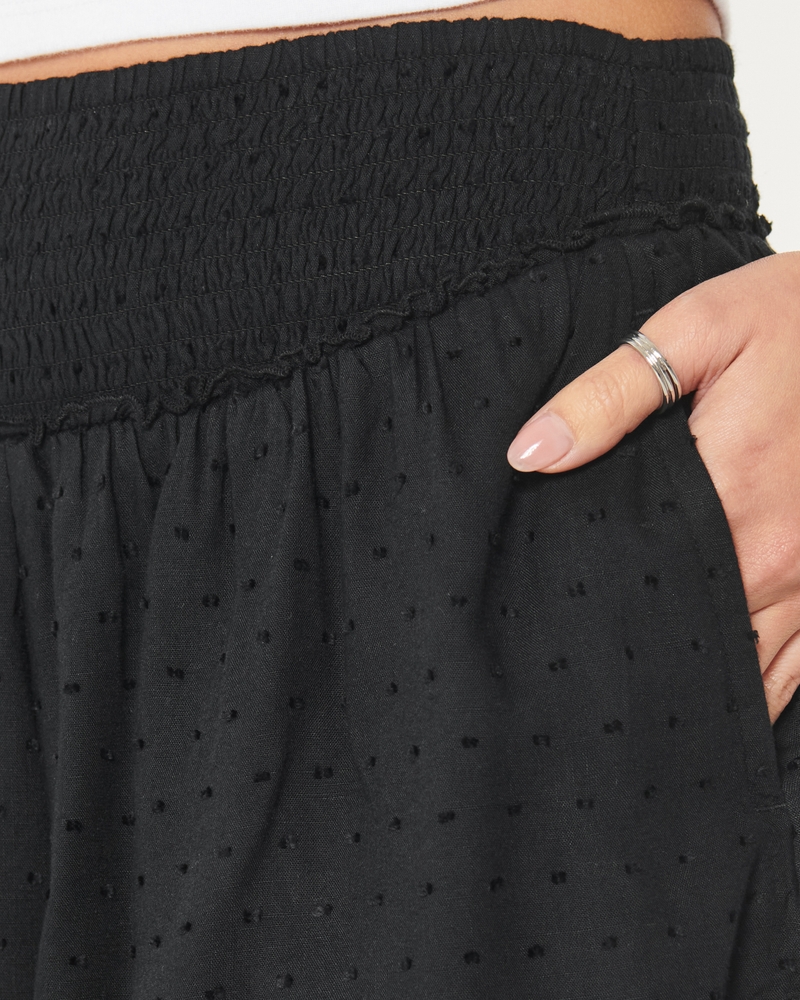 Ultra High-Rise Tiered Shorts