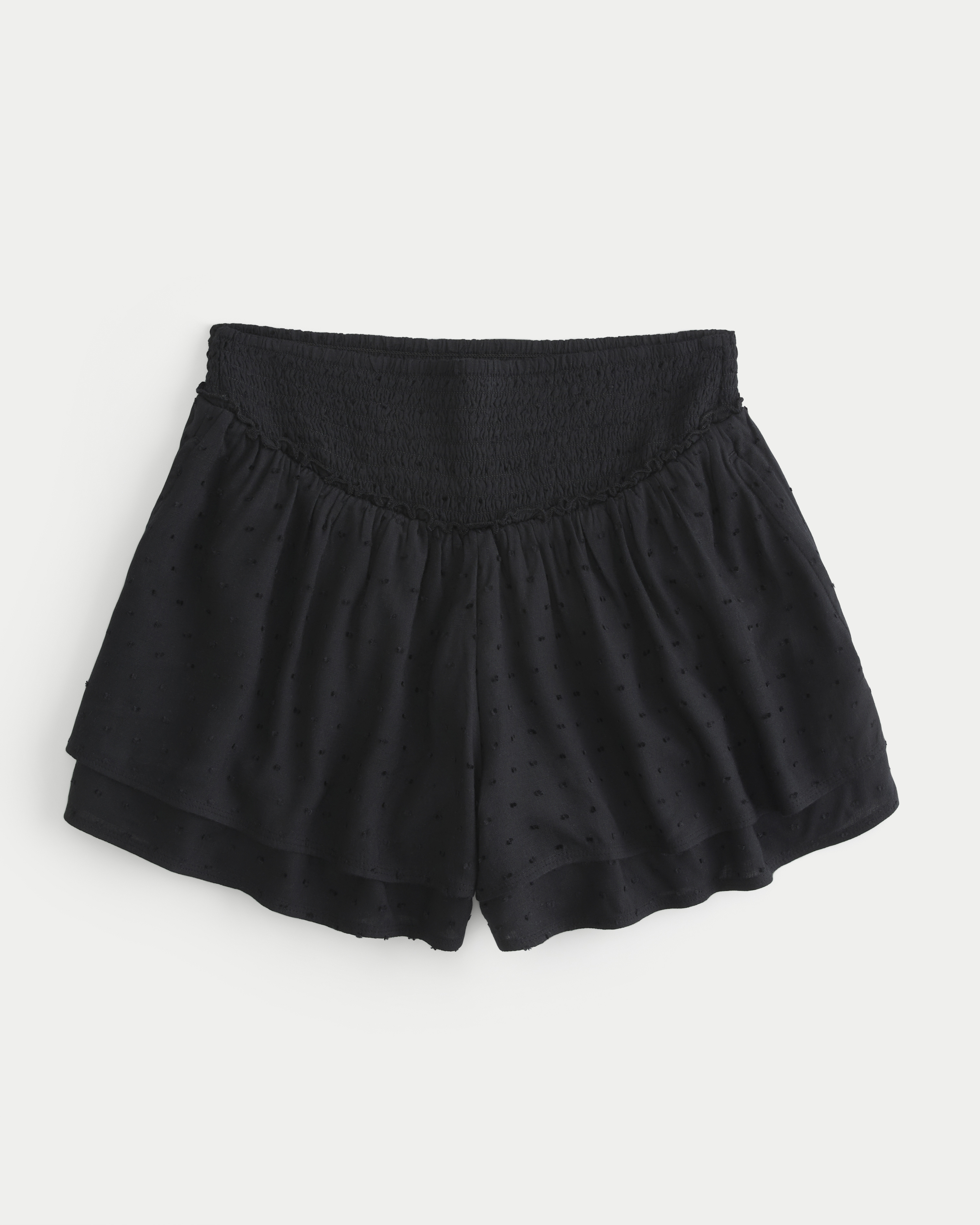 Ultra High-Rise Tiered Shorts