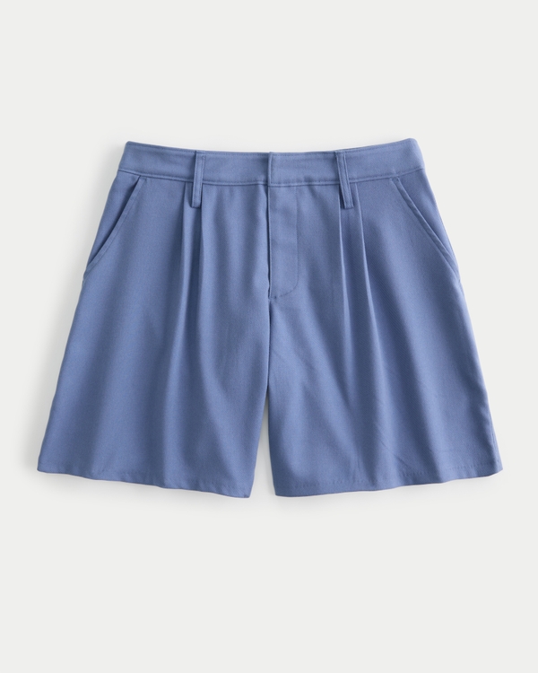 Hollister Livvy Mid-Rise Shorts, Blue