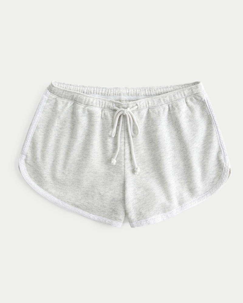 Hollister sherpa sleep shorts online