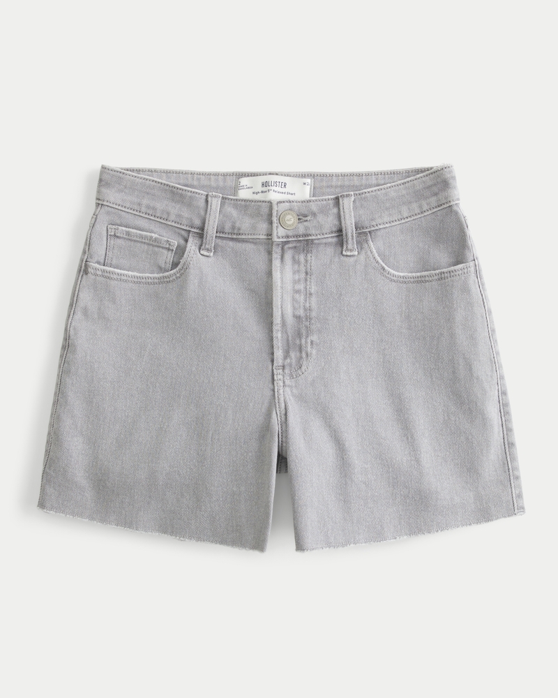 Hollister high waisted jean shorts on sale