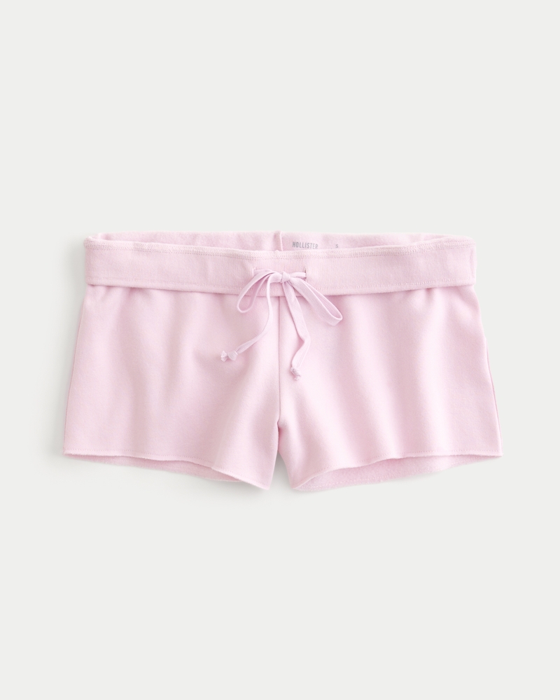 Women's Fleece Mini Shorts | Women's Bottoms | HollisterCo.com