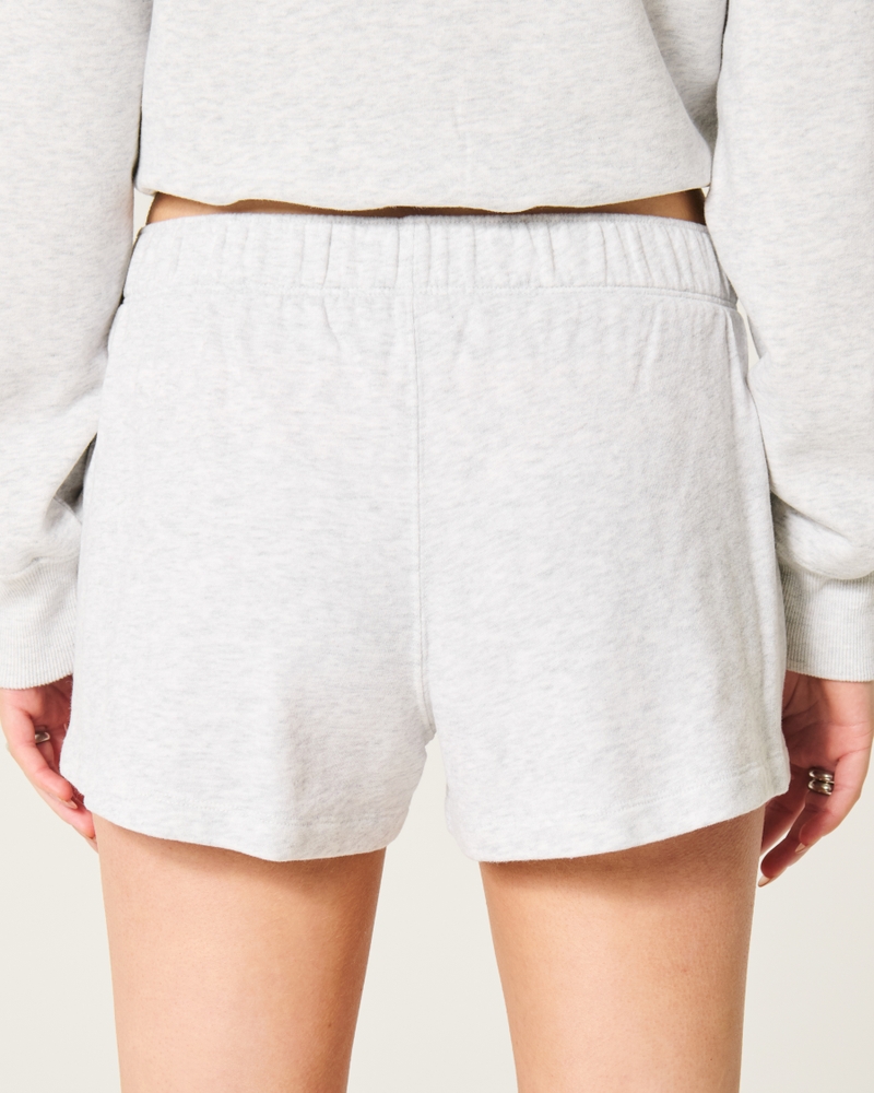 Adjustable-Rise Fleece Shorts