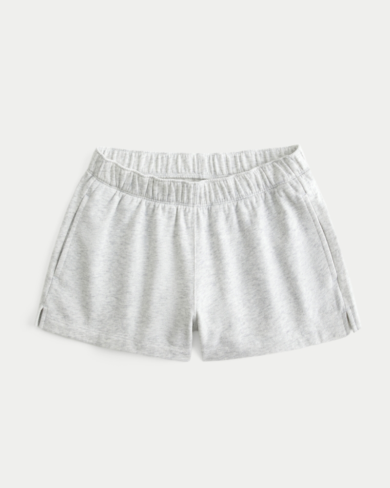 Adjustable-Rise Fleece Shorts