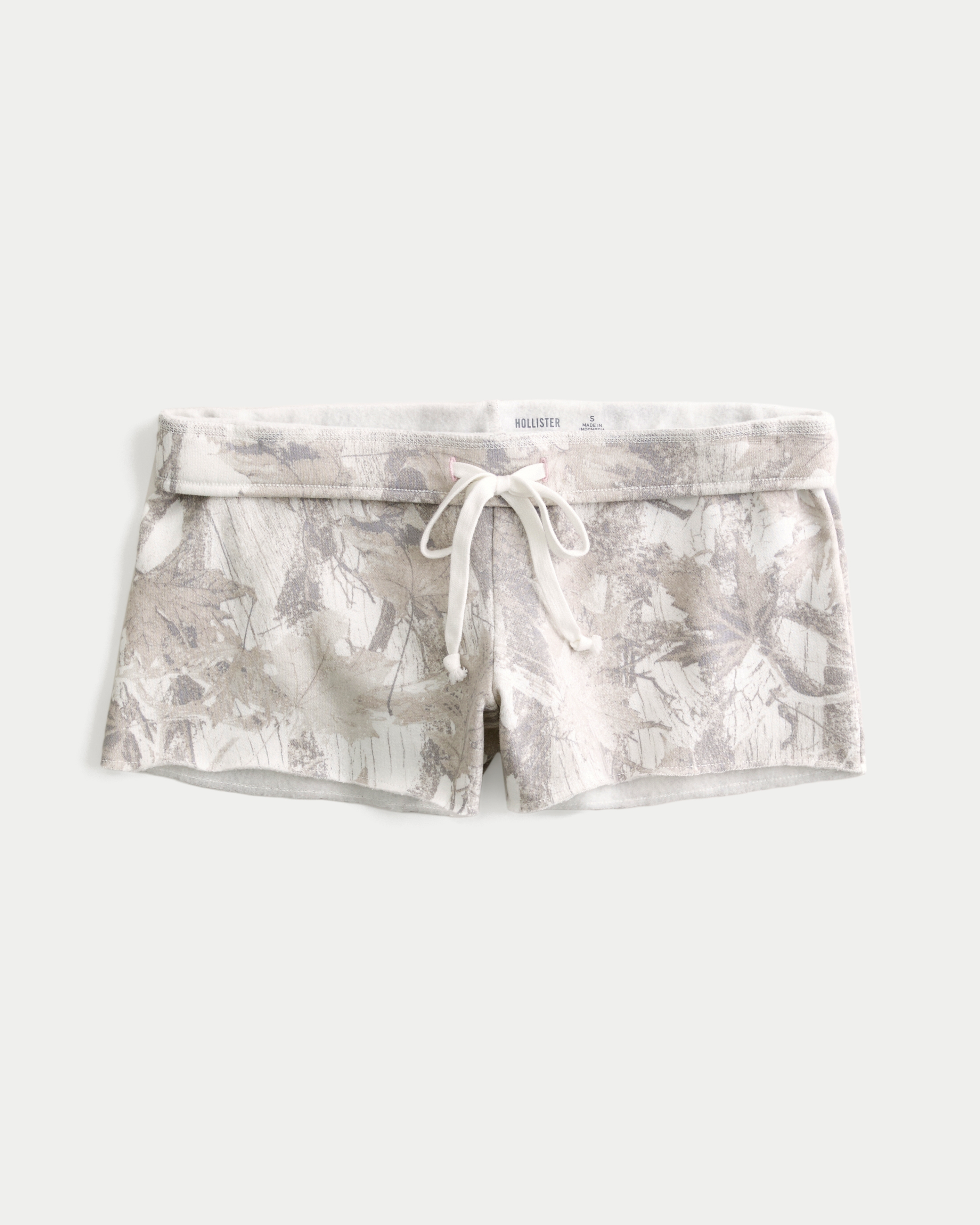 Camo Mini Fleece Shorts
