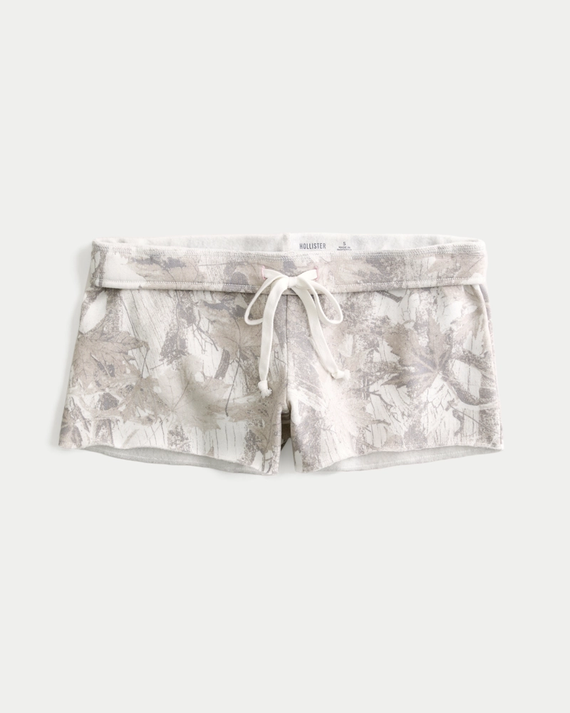 Camo Mini Fleece Shorts