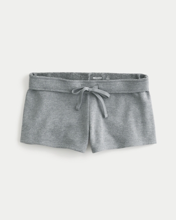 Women's Fleece Mini Shorts | Women's Bottoms | HollisterCo.com