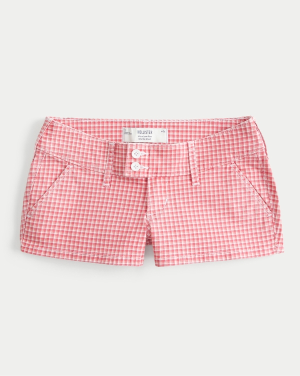 Twill Shortie Short