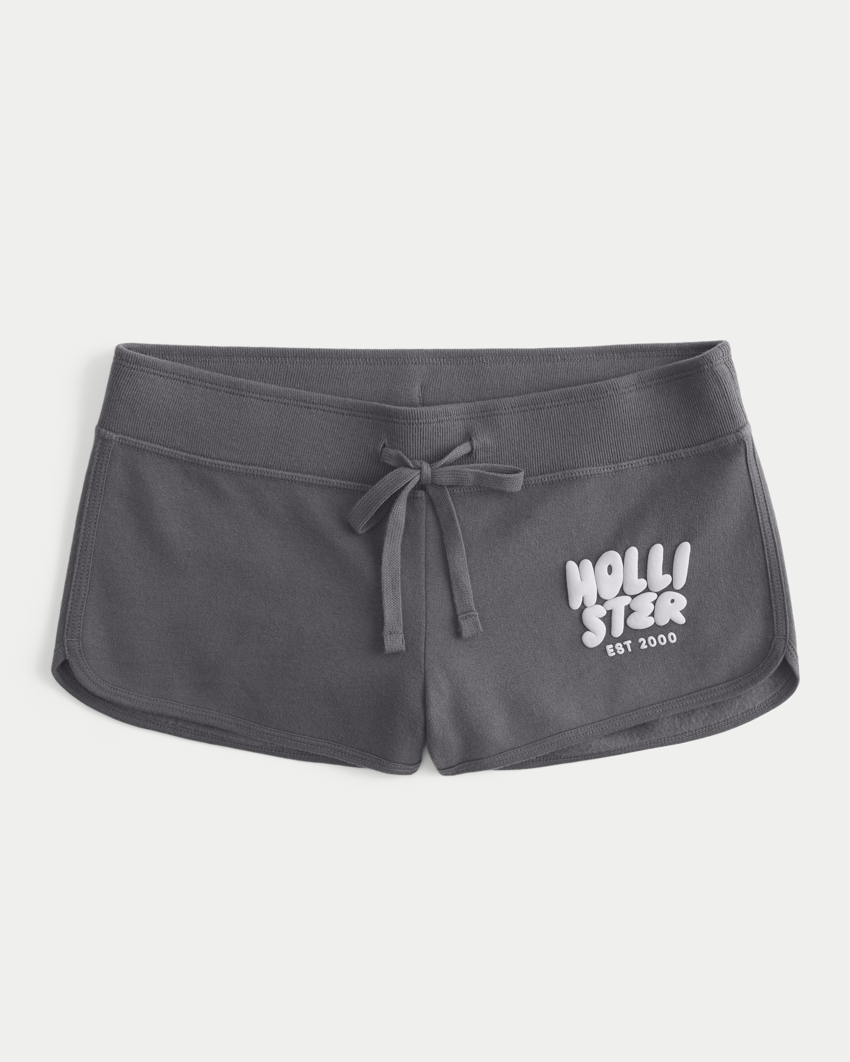 Fleece Logo Shortie Shorts