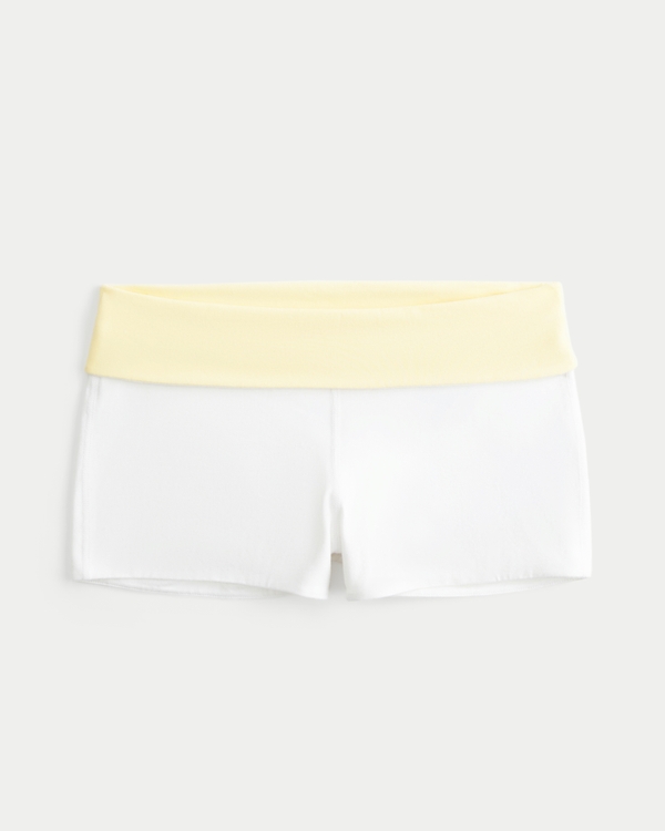 Reversible Knit Shortie Shorts
