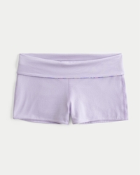 Reversible Knit Shortie Shorts